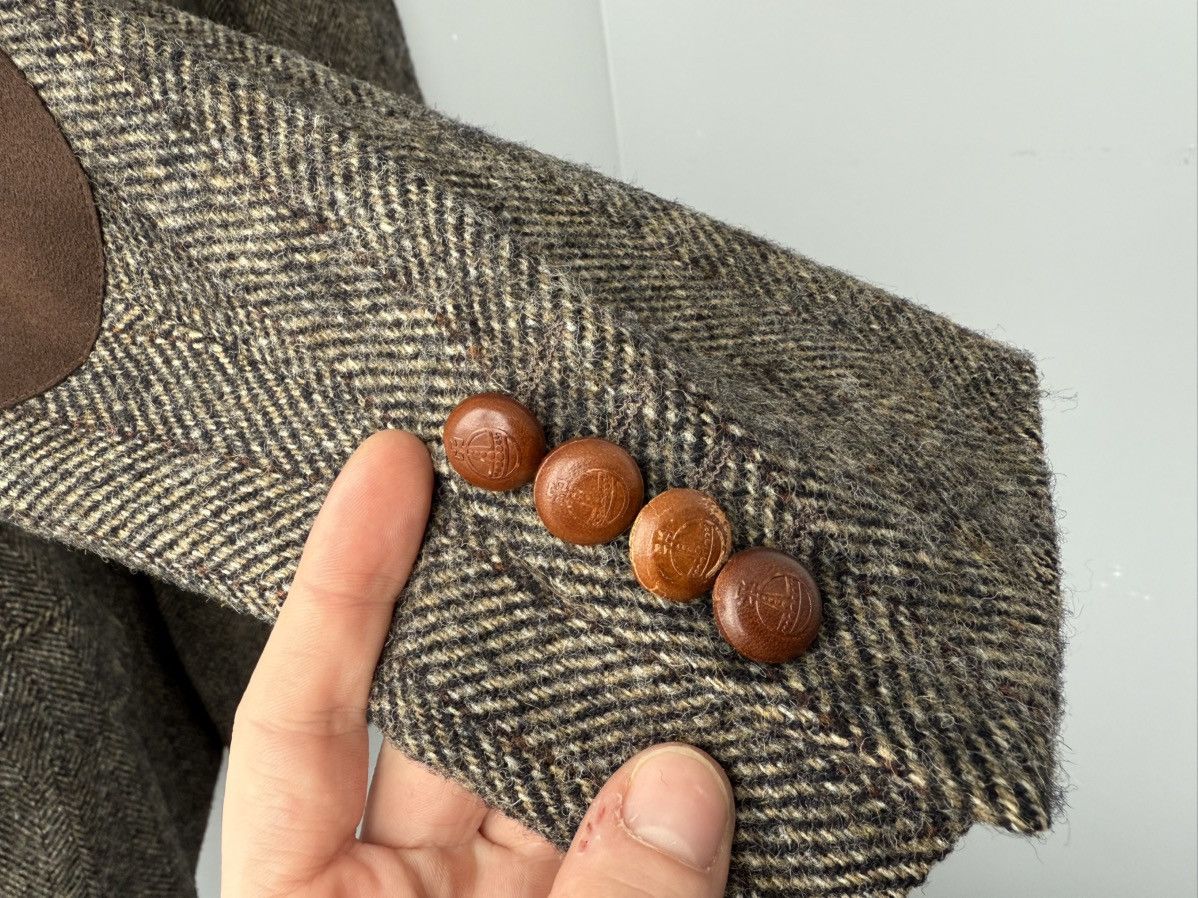 Harris Tweed Harris Tweed Barutti Blazer Size 52R - 6 Thumbnail