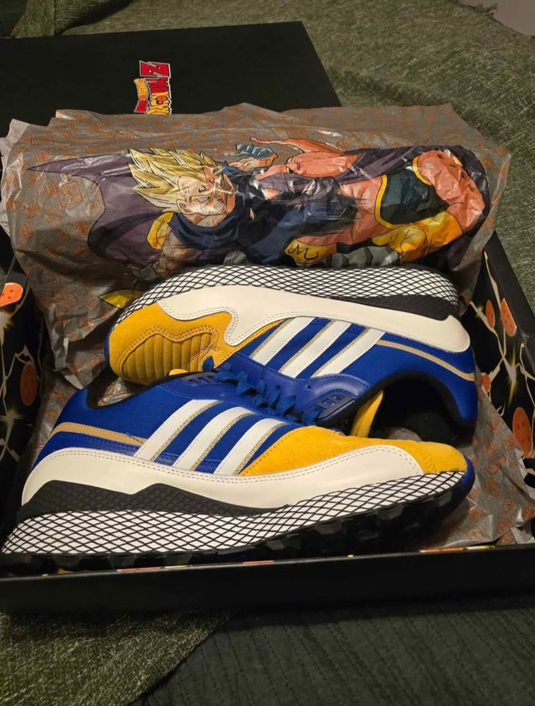 Adidas Ultra Tech x Dragon ball z Vegeta Size US 10 / EU 43 - 3 Thumbnail
