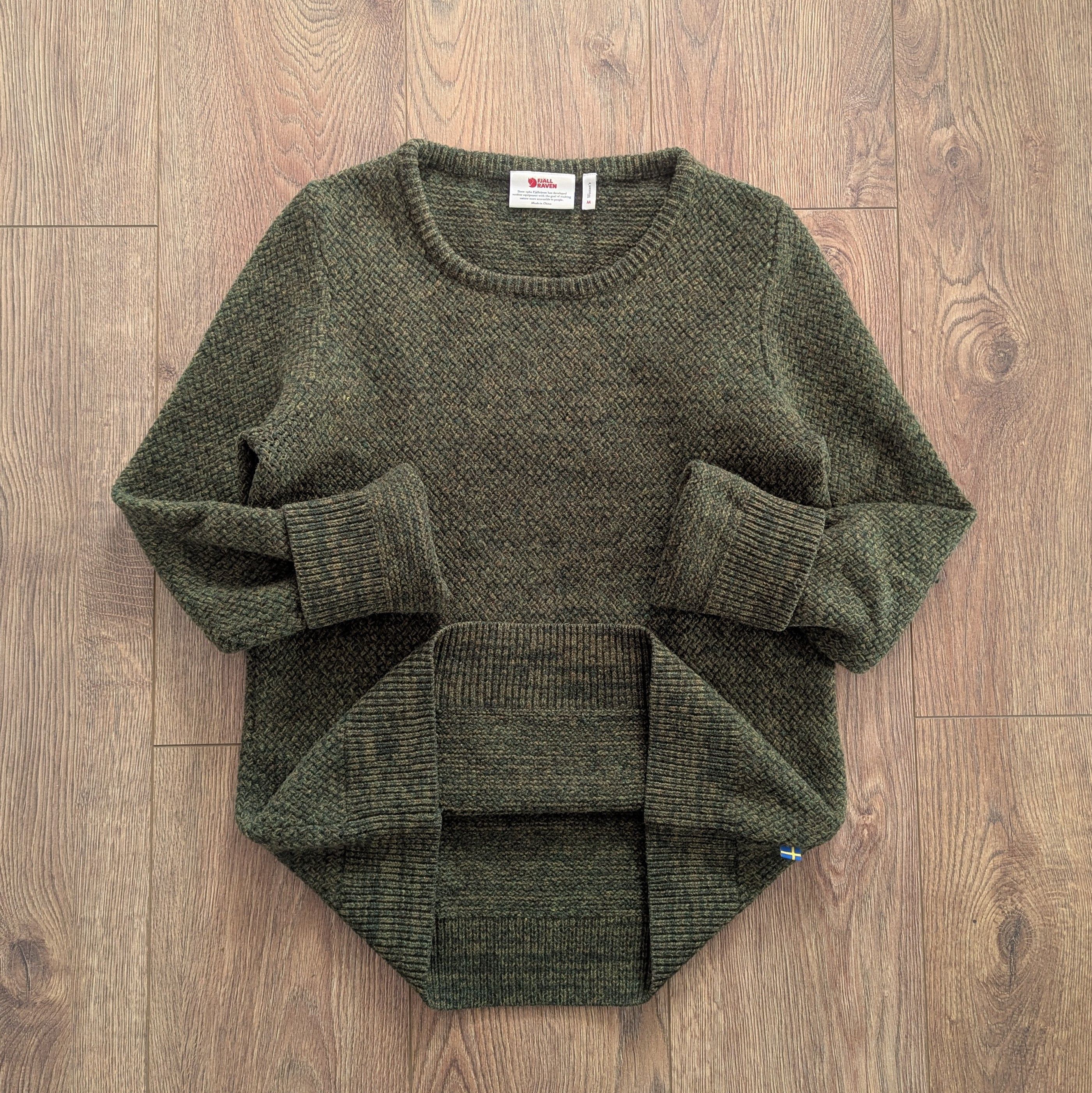 Fjallraven FJALLRAVEN 89775 Ovik Structure Sweater M 100% Wool Outdoor Size M / US 6-8 / IT 42-44 - 6 Thumbnail