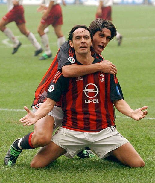 Adidas Ac milan player issue 2002 inzaghi jersey football Size US L / EU 52-54 / 3 - 19 Thumbnail