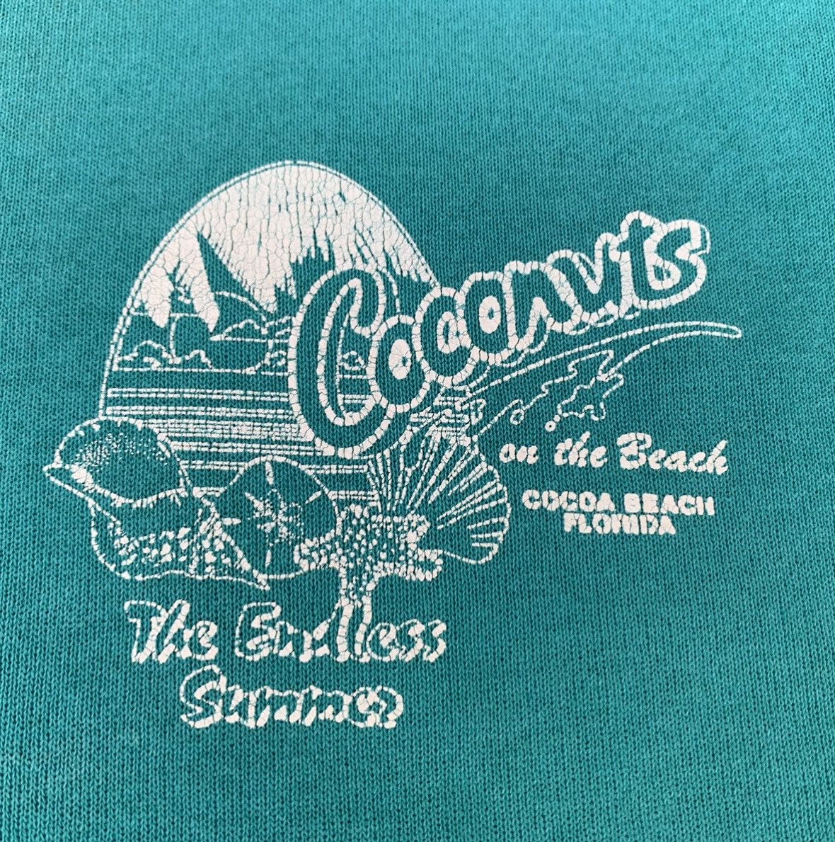 Hanes Vintage 80s Hanes Coconuts Beach Florida Crewneck Size US M / EU 48-50 / 2 - 8 Thumbnail