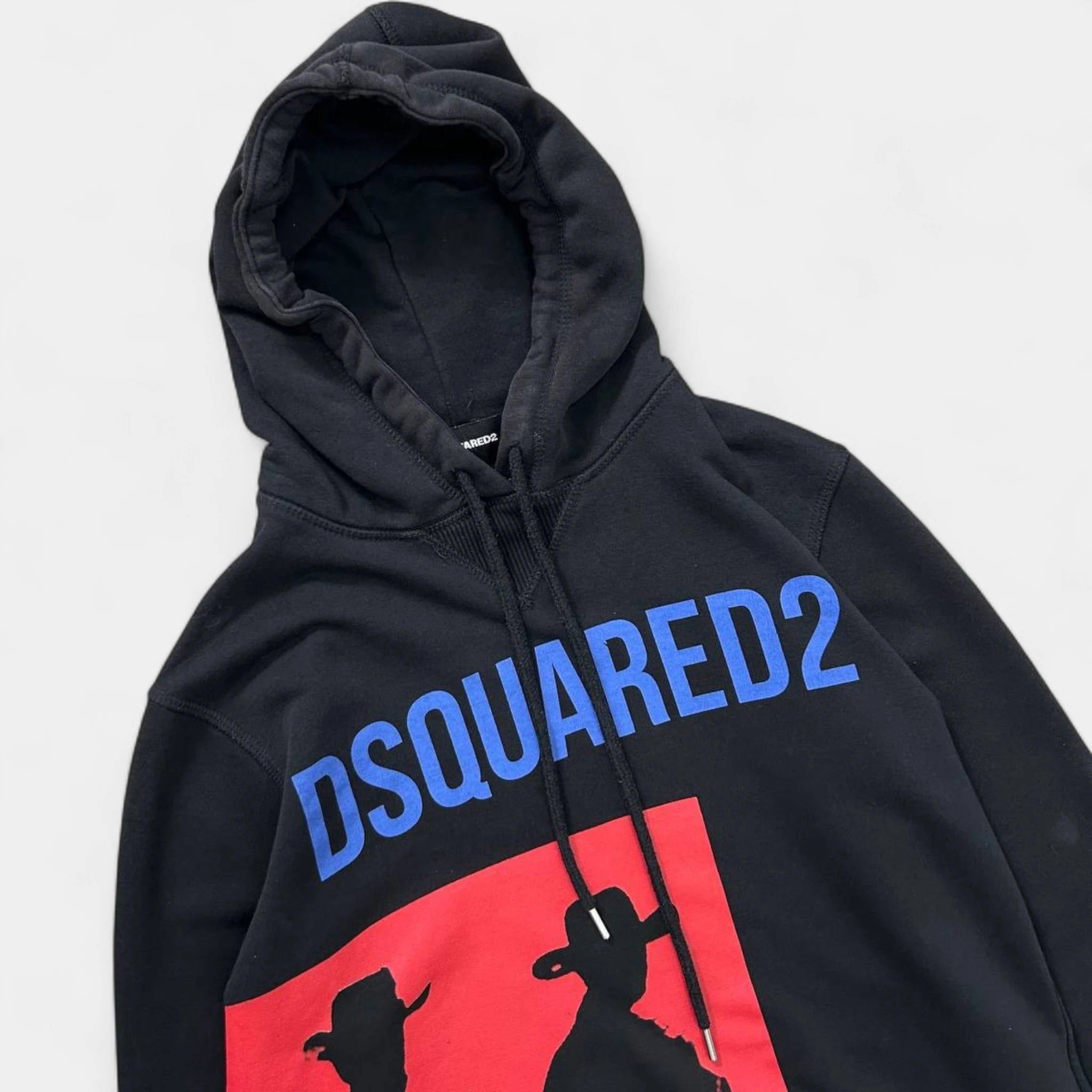 Dsquared2 Dsquared2 Western Graphic Black Hoodie Size US XS / EU 42 / 0 - 3 Thumbnail