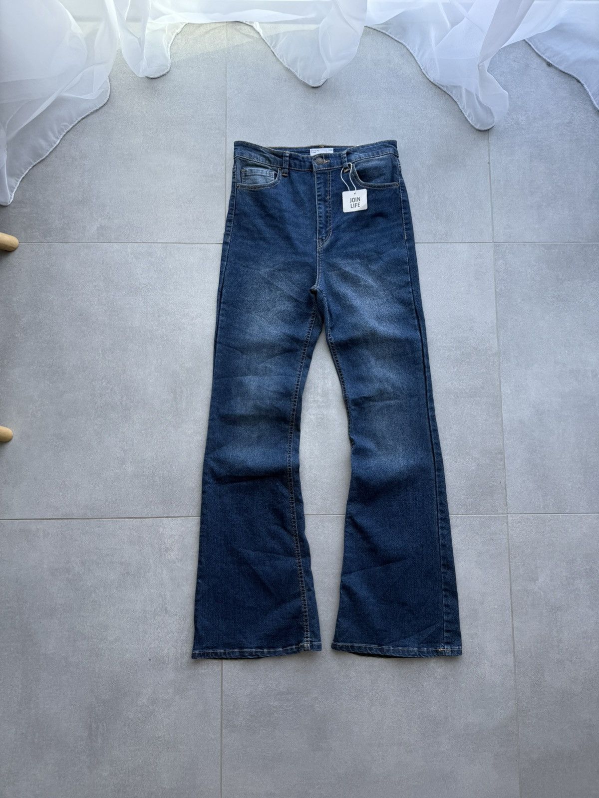 パンツ opium washed bootcut flare jeans Jean Washed Stacked Flare Jeans, Opium Jeans | Grailed