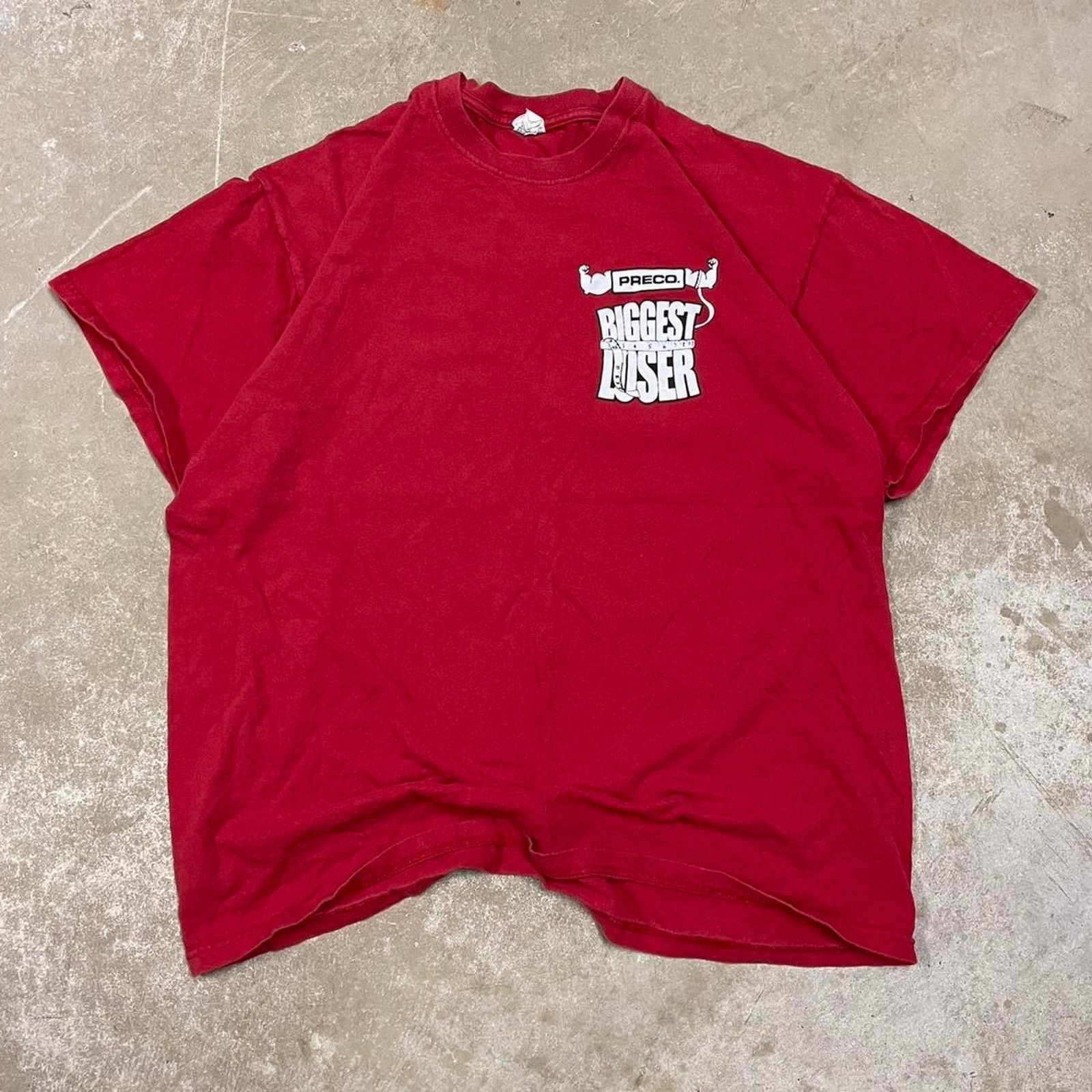 & Other Stories Red vintage 90s Preco Biggest Loser tee Size XL Size US XL / EU 56 / 4 - 1 Thumbnail