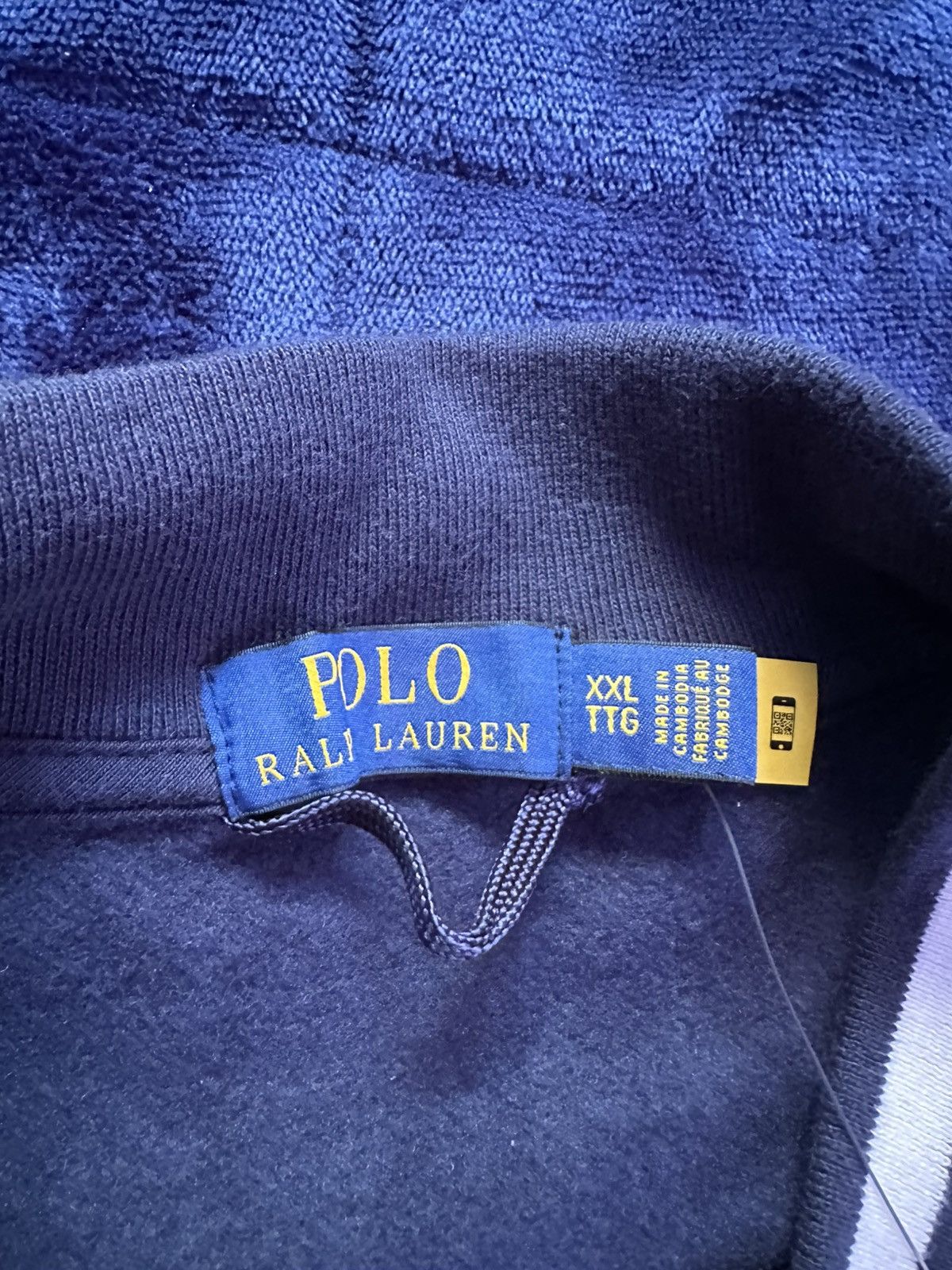 Polo Ralph Lauren Ralph Lauren Fleece Graphic Baseball Jacket Size US XXL / EU 58 / 5 - 3 Thumbnail