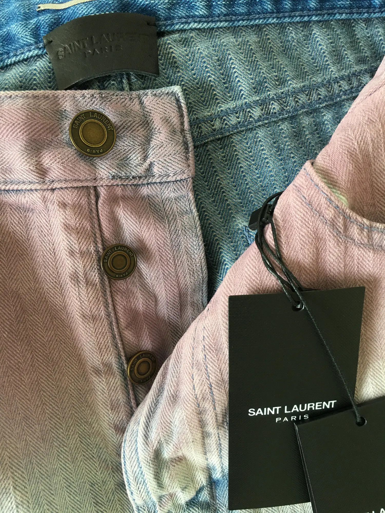 Saint Laurent Paris SS'21 Shorts Degrade Dyed Size US 30 / EU 46 - 6 Thumbnail
