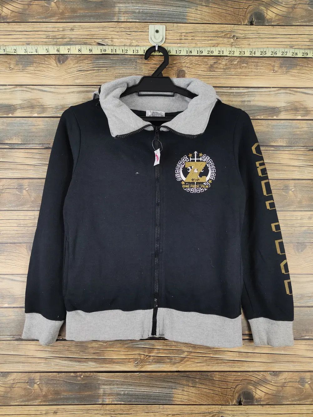 Anime One Piece Black Hoodie Sweaters #W1131 Size US XS / EU 42 / 0 - 10 Thumbnail