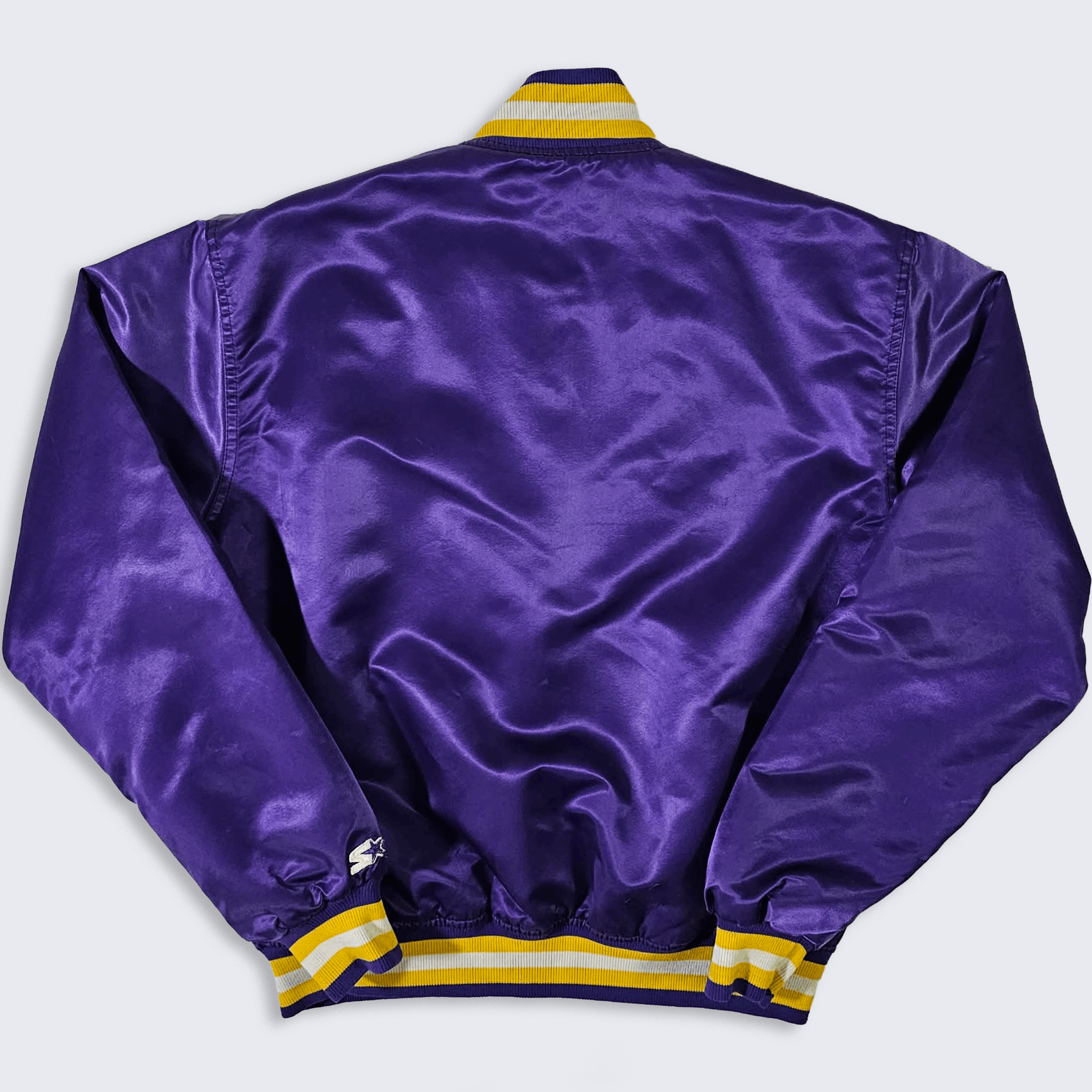 NHL Los Angeles Kings Vintage 80s Starter Satin Bomber Jacket Size US L / EU 52-54 / 3 - 2 Thumbnail