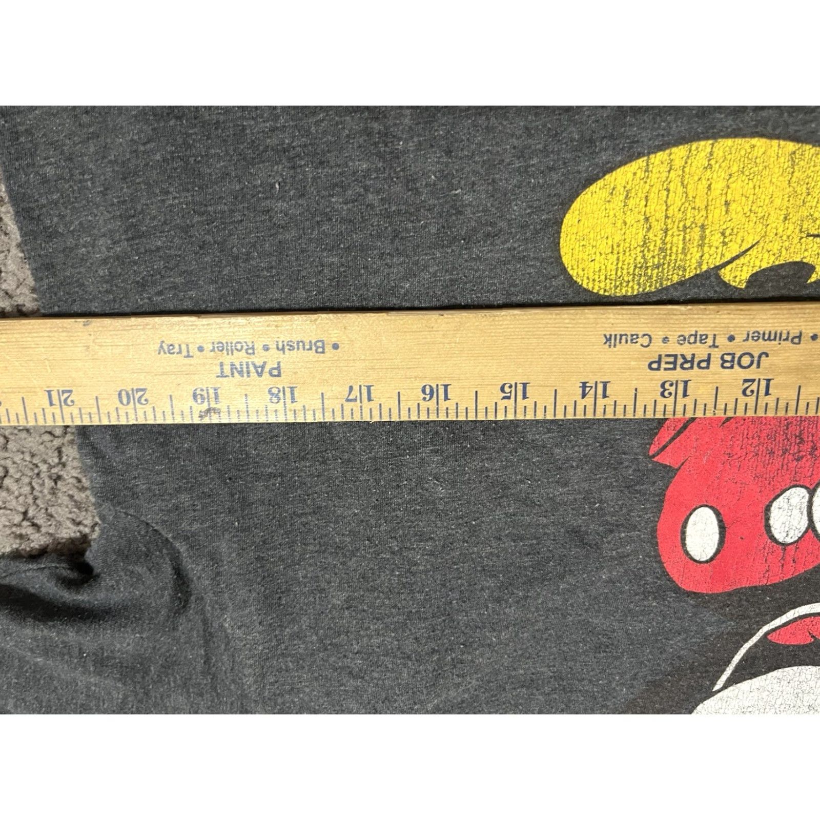 Disney Disney Mickey Mouse T-Shirt Crew Neck Adult XL Short Sleeve Dark Gray Mens Size US XL / EU 56 / 4 - 4 Thumbnail