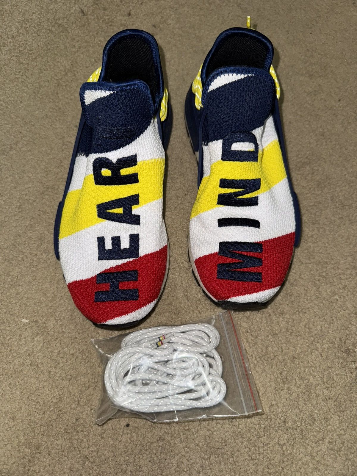 Adidas Pharrell Williams x BBC HU NMD Size US 7 / EU 40 - 3 Thumbnail
