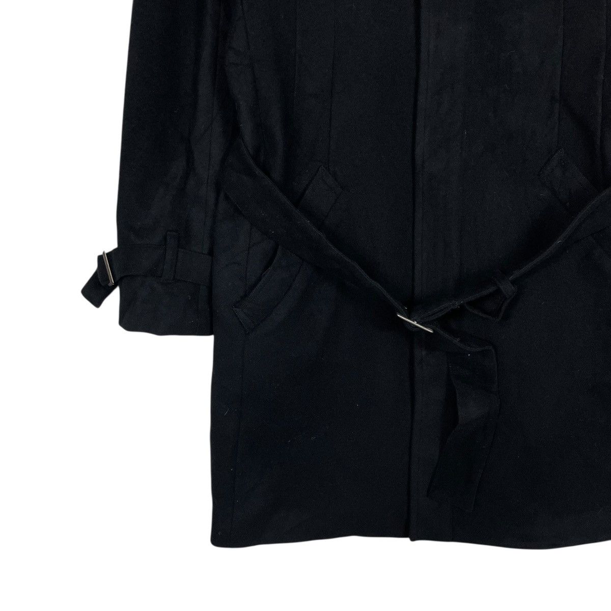 Comme Ca Ism Kenji Ito Comme Ca Collection Black Wool Coat Size US M / EU 48-50 / 2 - 4 Thumbnail