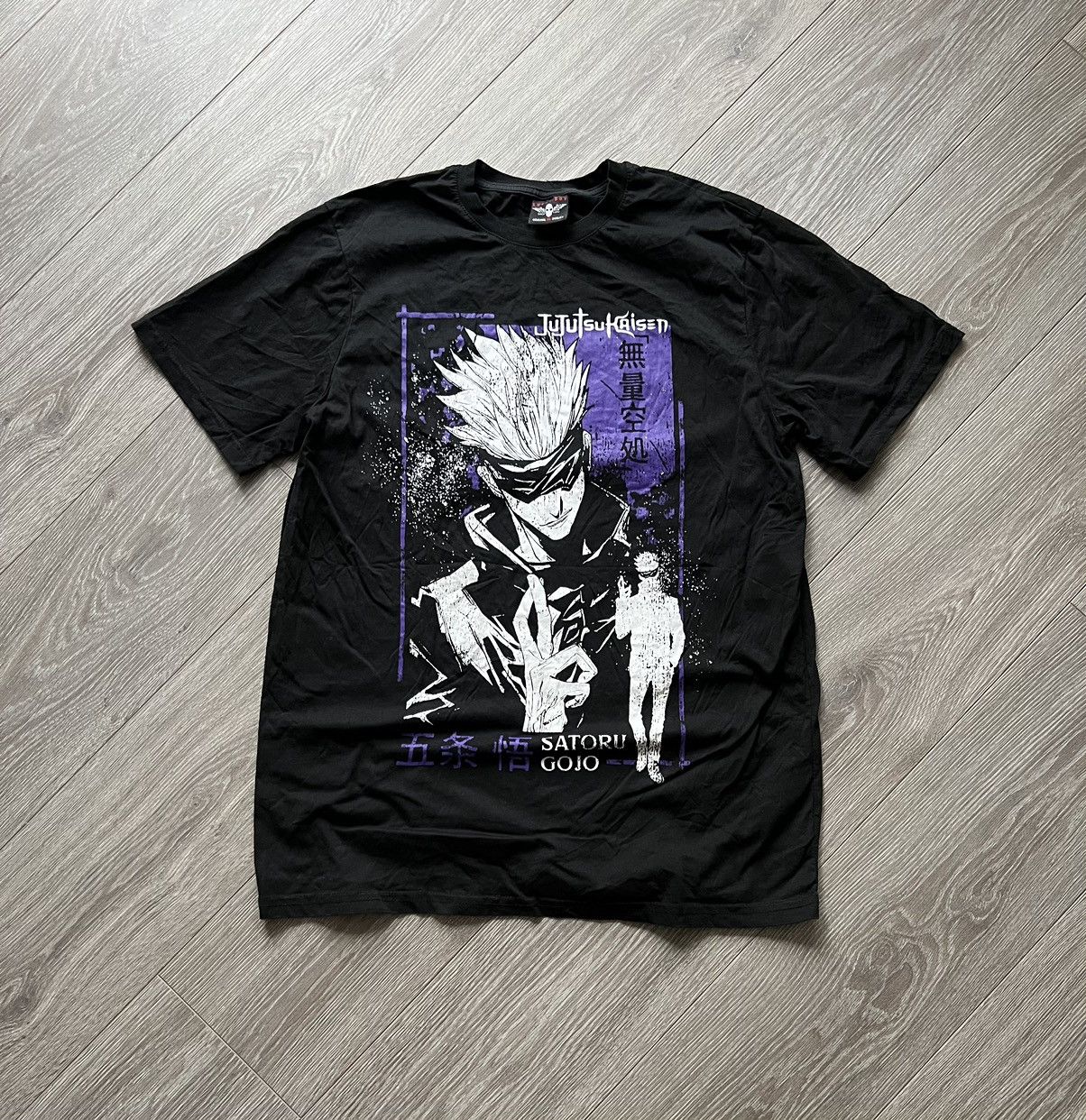 Anime × Japanese Brand Jujutsu Kaisen Satoru Gojo T-Shirt Anime Tee Size US XL / EU 56 / 4 - 1 Thumbnail