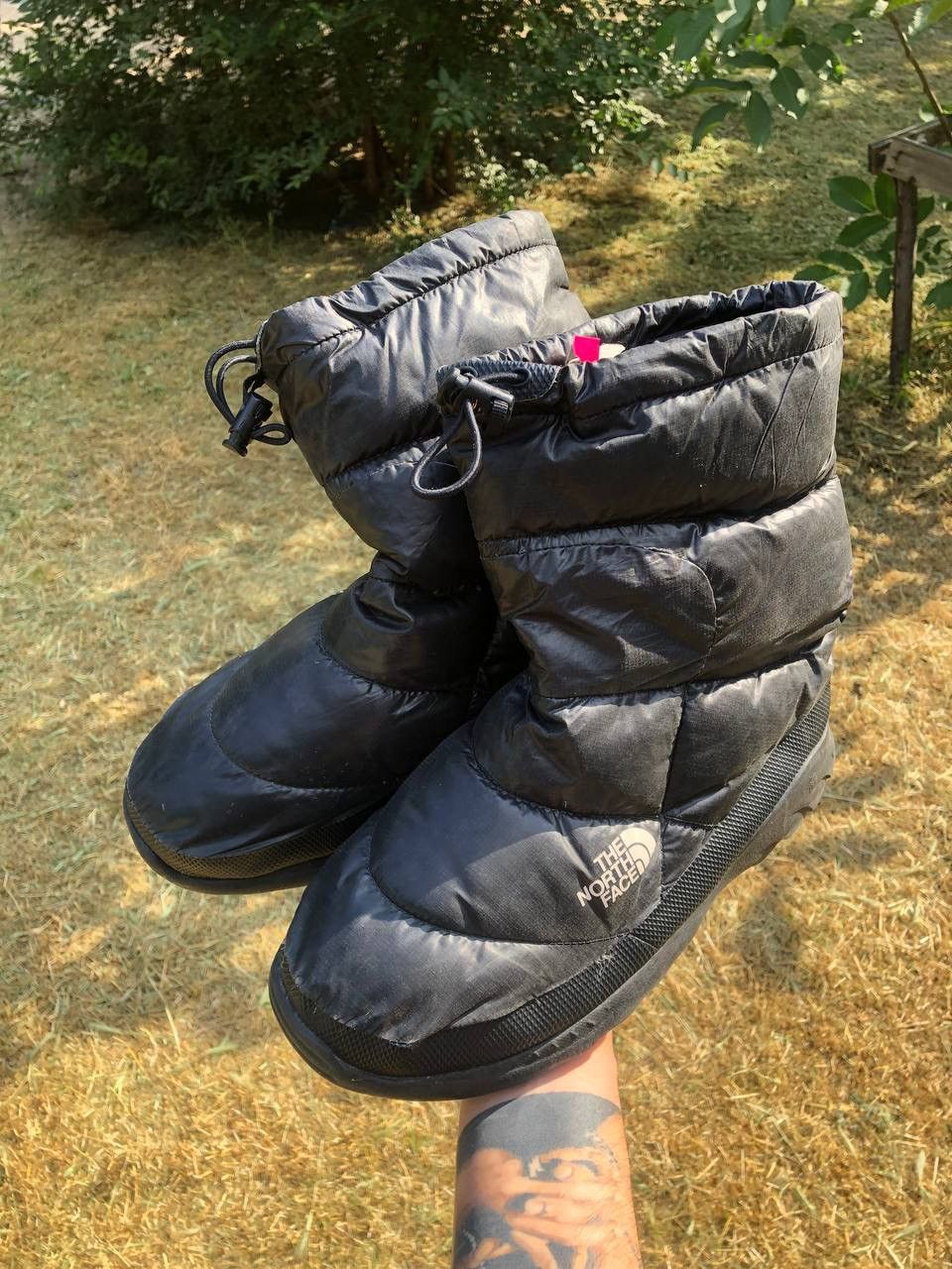 The North Face VERY RARE THE NORTH FACE PUFFER DOWN BOOTS OUTDOOR LIFE Y2K Size US 11 / EU 44 - 3 Thumbnail