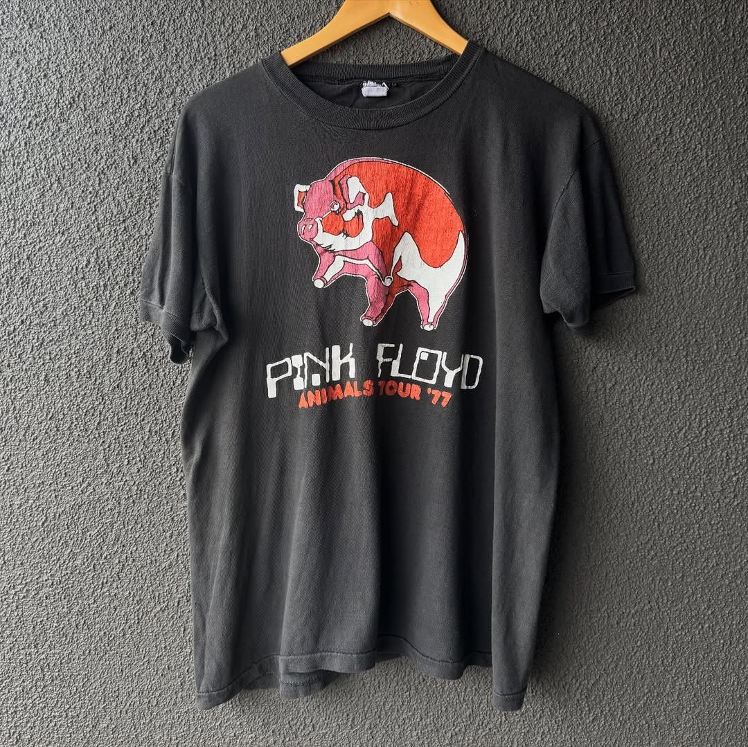 Vintage Pink Floyd 1977 Animals Tour Vintage T-Shirt Size US M / EU 48-50 / 2 - 1 Thumbnail