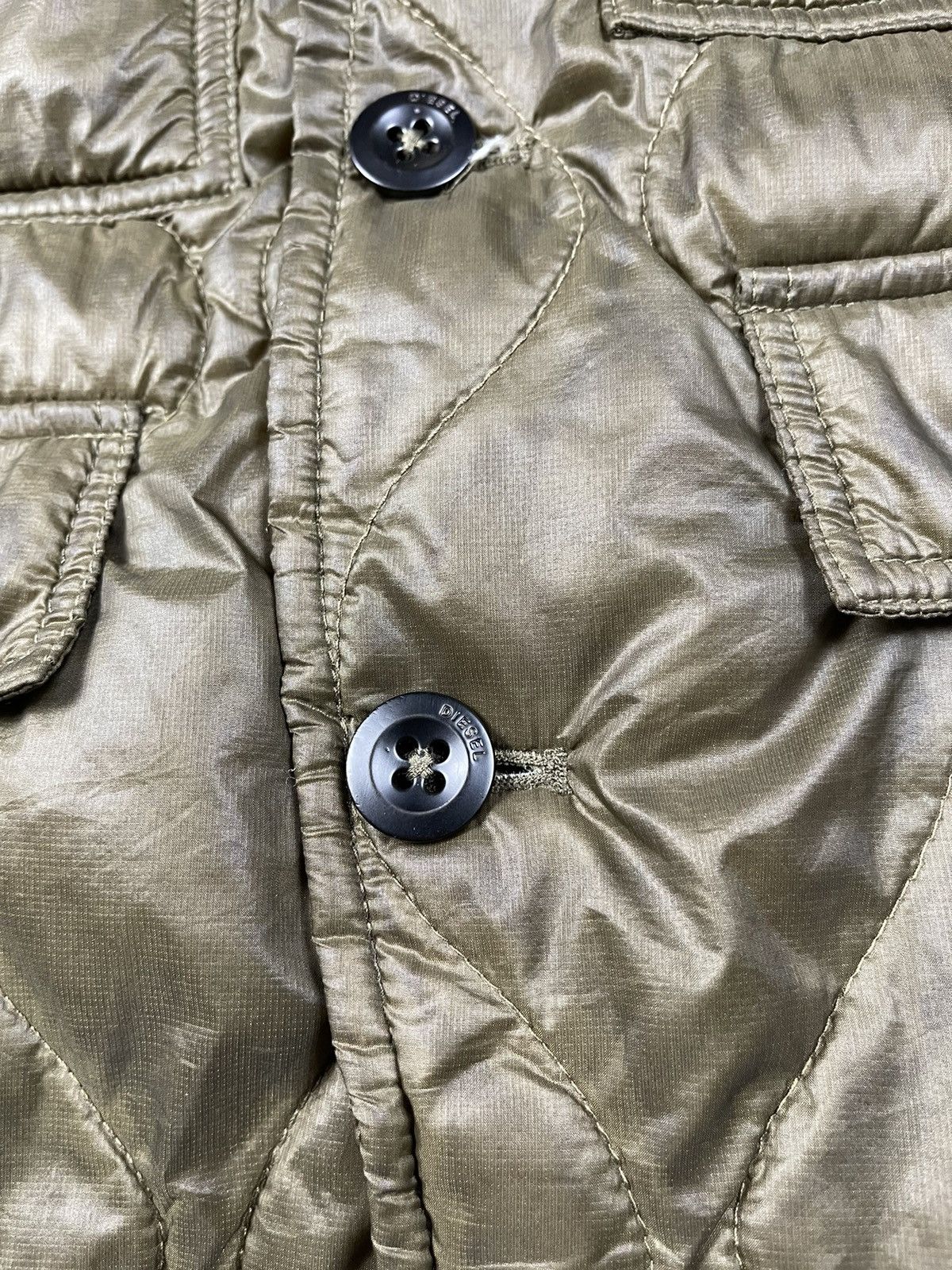 Diesel DIESEL Quilted Nylon Suit Down Jacket Size US XS / EU 42 / 0 - 13 Thumbnail