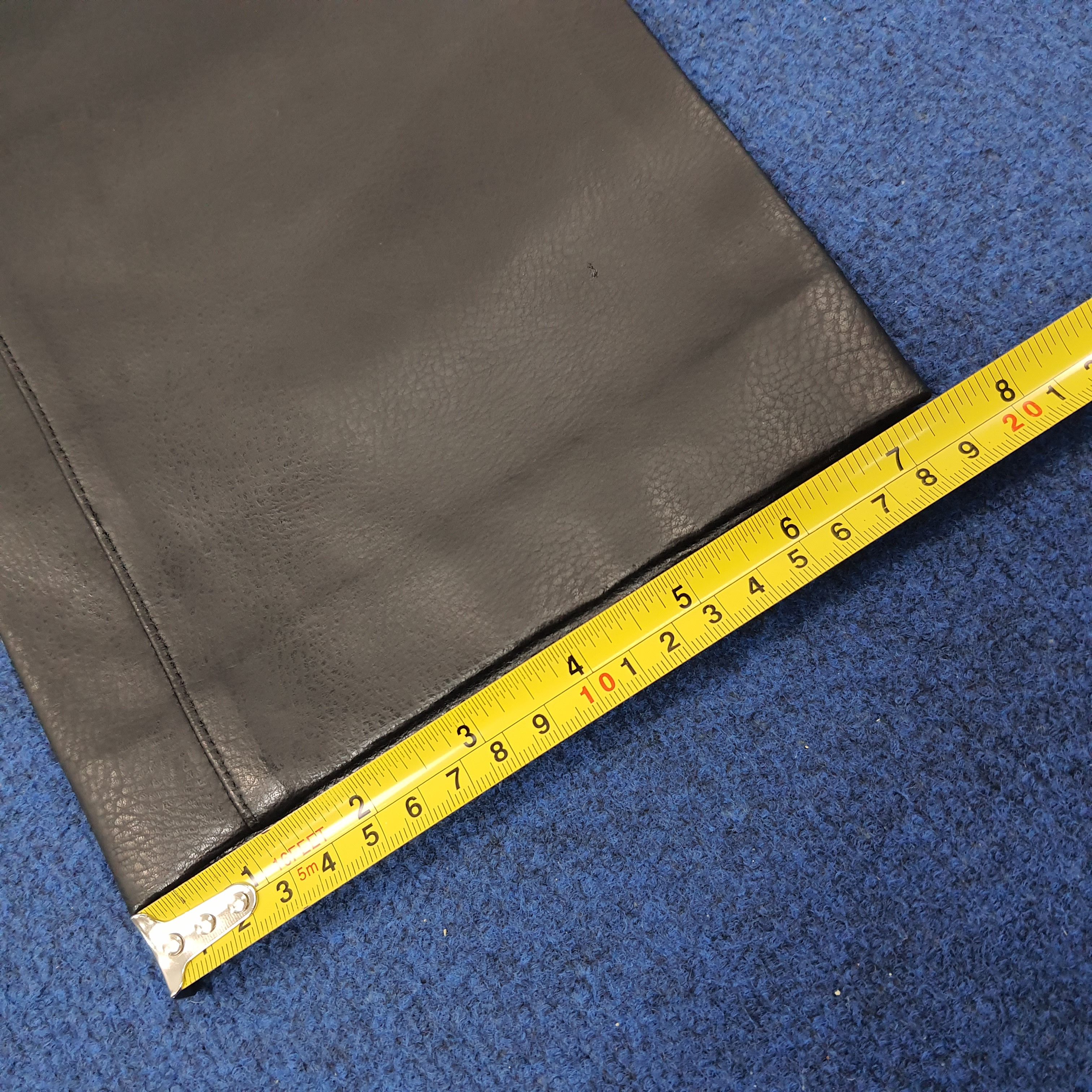 Marella Vintage Marella Tricot Designer Leather Pants C235N38 Size 28" / US 6 / IT 42 - 13 Thumbnail