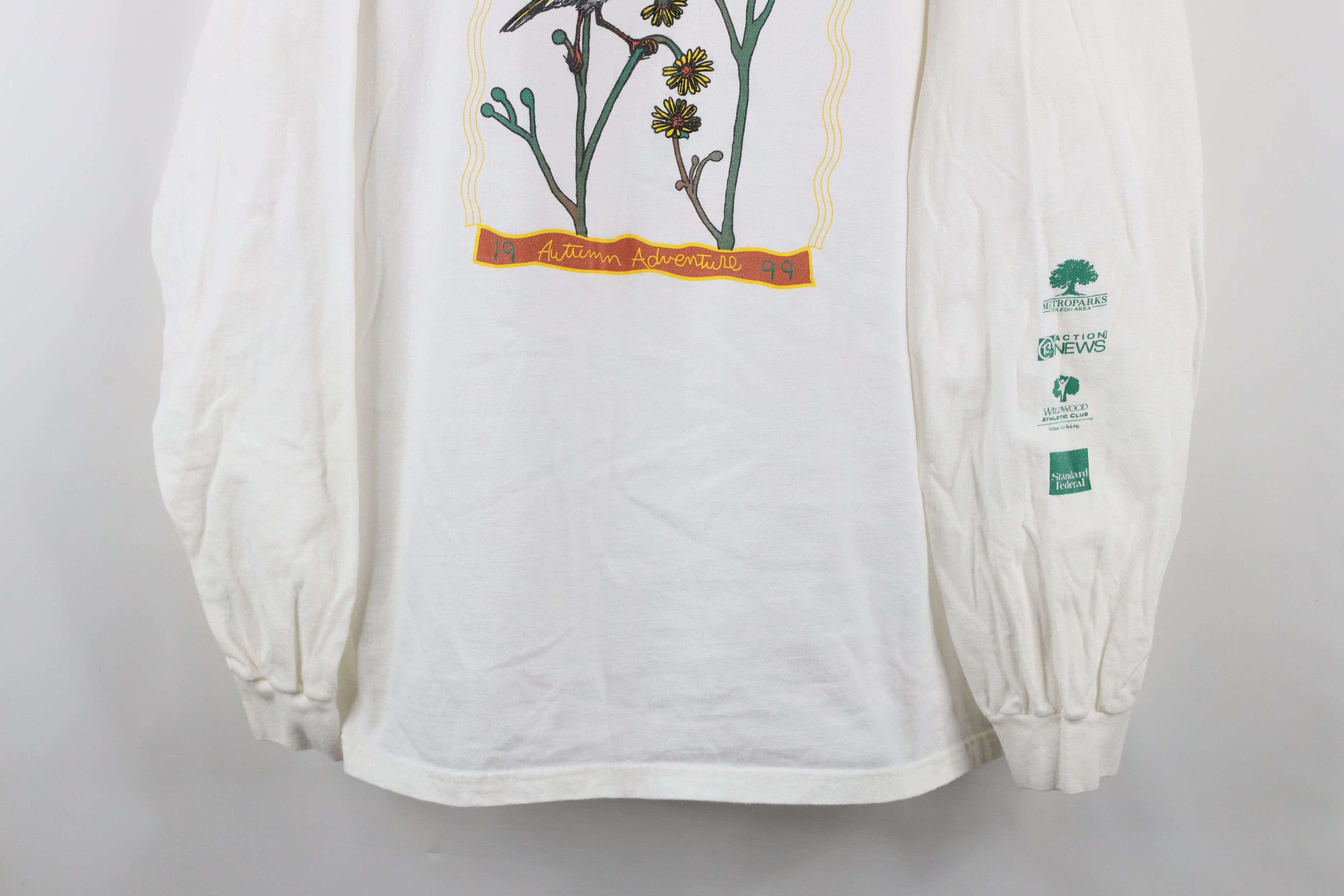 Vintage Vintage 90s of the Toledo Area Nature Long Sleeve T-Shirt Size US XXL / EU 58 / 5 - 3 Thumbnail