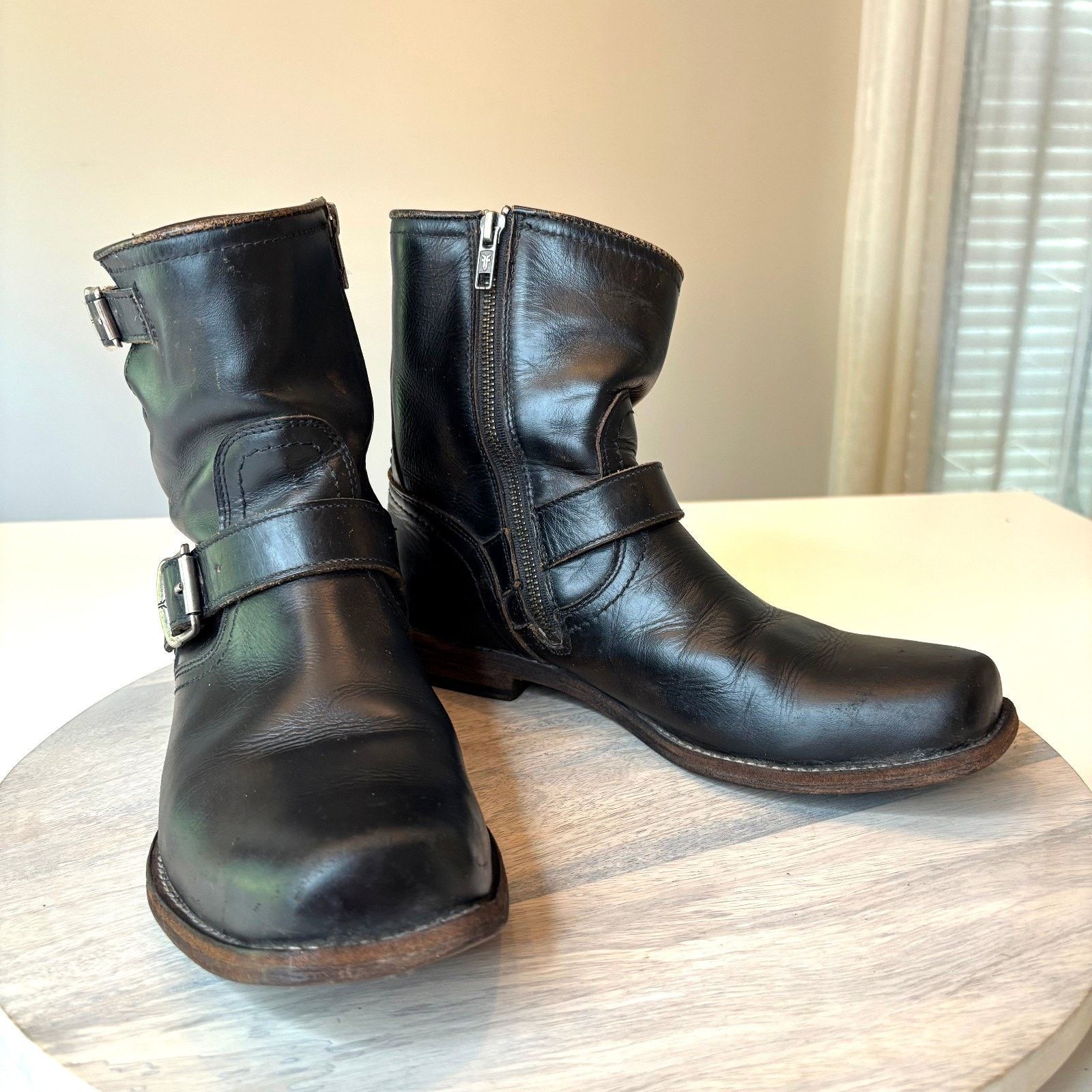 Frye Frye Women's Veronica Boots Size 9.5 D Buckle Strap Moto Size US 9.5 / IT 39.5 - 1 Thumbnail