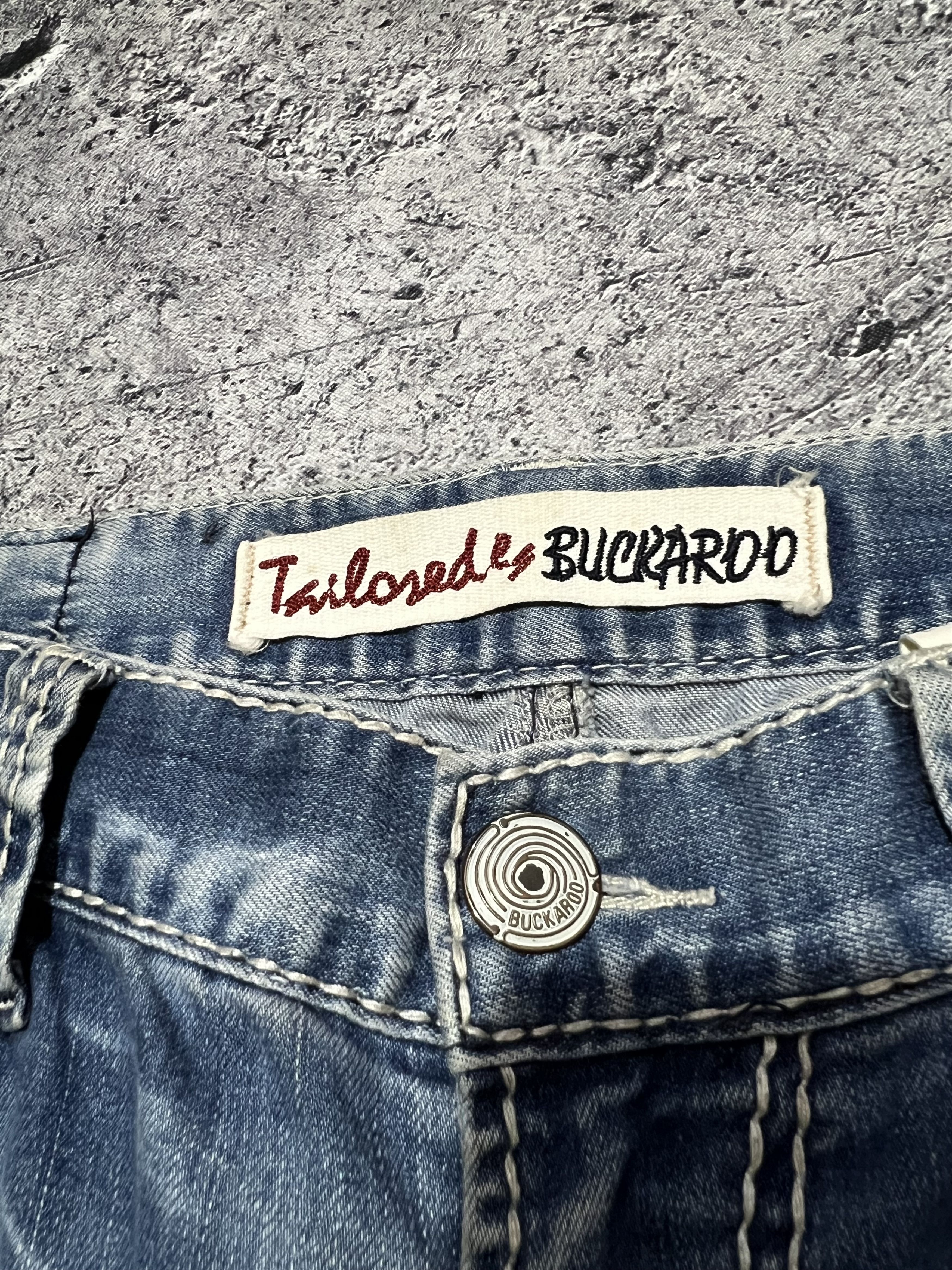 Japanese Brand 2000s Japanese Buckaroo Acid Wash Jeans y2k Lgb Size US 36 / EU 52 - 4 Thumbnail