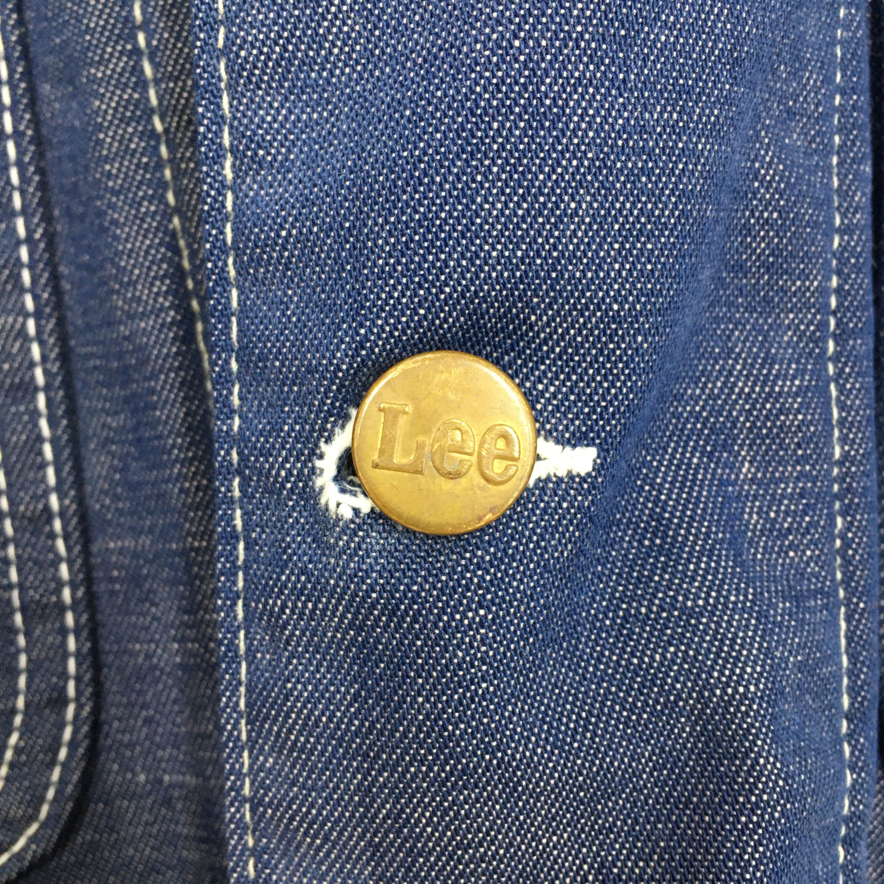 Lee Vintage 70's Lee Usa Sanforized Workwear Chore Jacket Large Size US L / EU 52-54 / 3 - 5 Thumbnail
