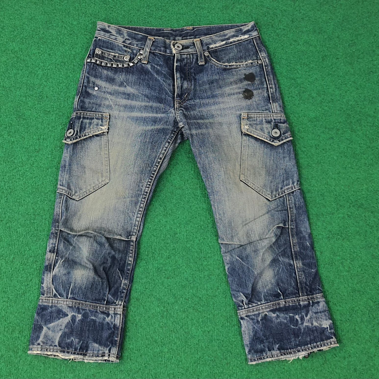Hysteric Glamour Vintage Hysteric Glamour Japan 3Q Custom Logo Jeans C258N28 Size 27" / US 4 / IT 40 - 4 Thumbnail
