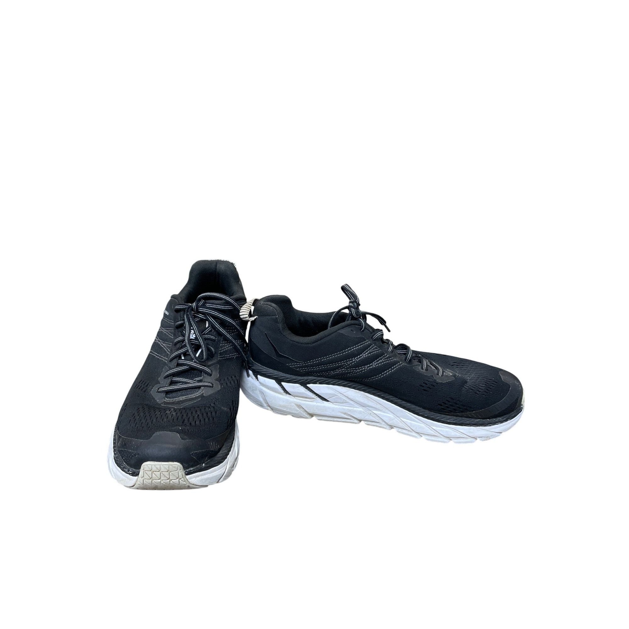 Hoka Hoka One Clifton 6 Mens Black/White Running Walking Shoes Si Size US 9.5 / EU 42-43 - 1 Thumbnail