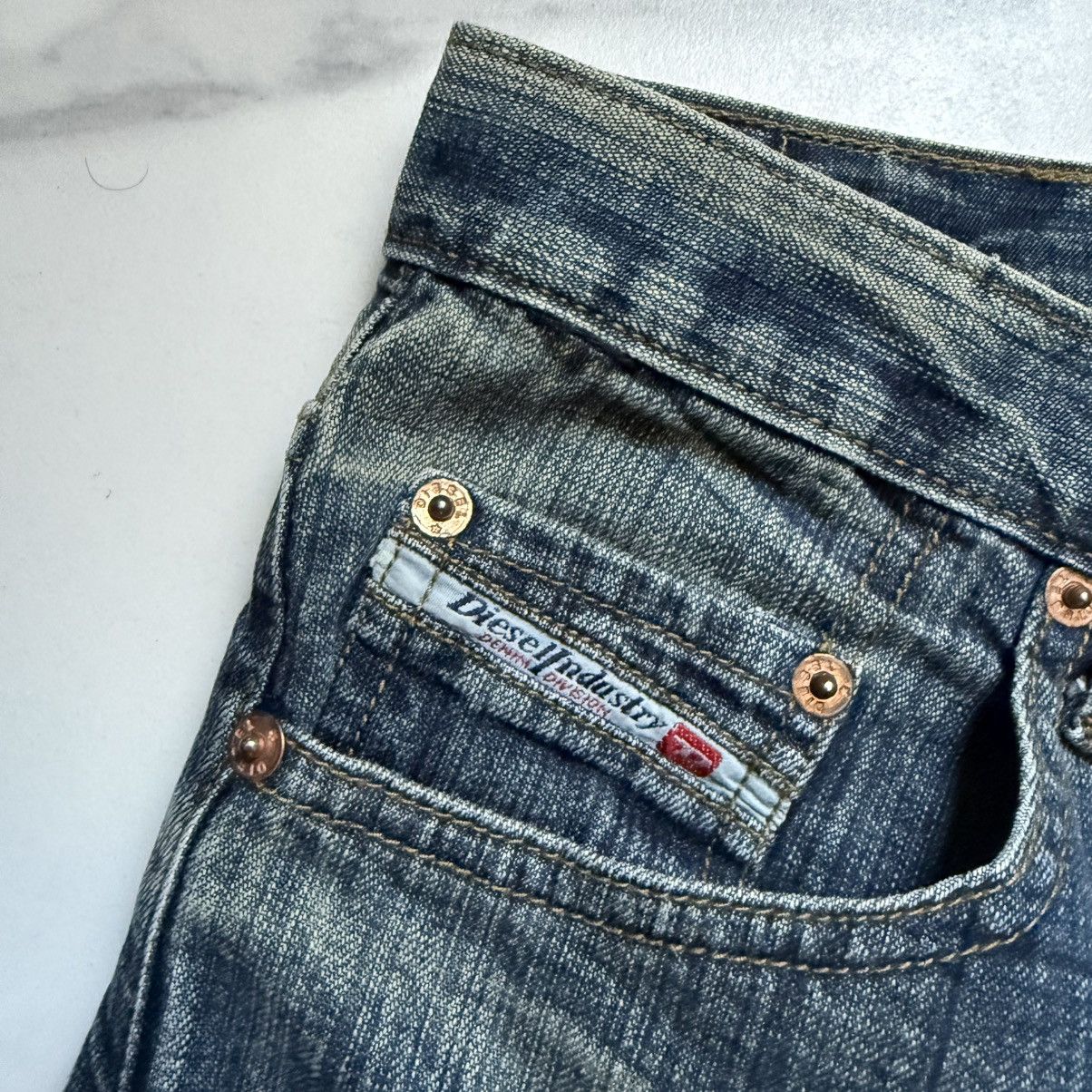 Diesel Vintage Y2K Diesel Denim Division Jeans Size US 34 / EU 50 - 7 Thumbnail