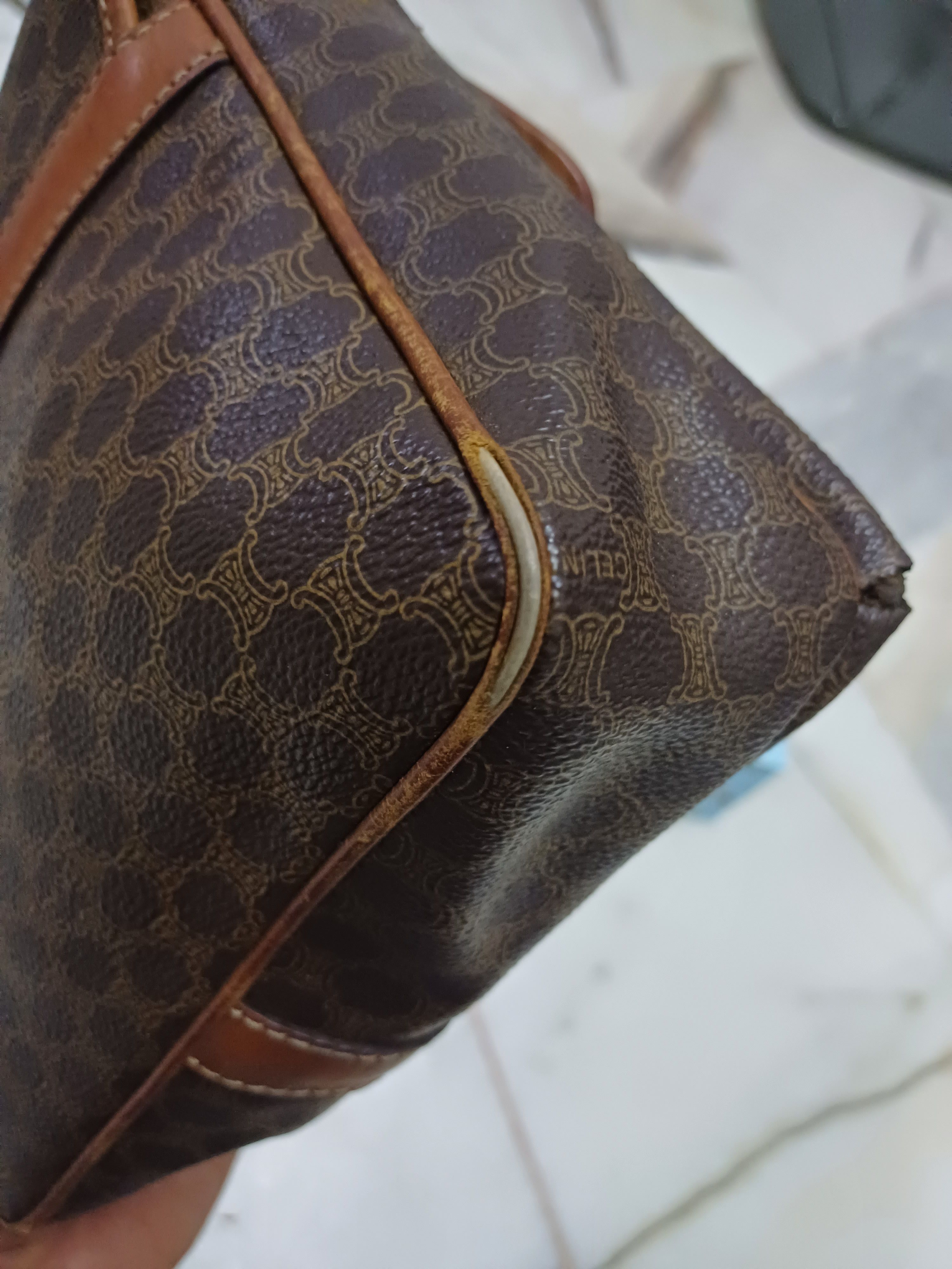 Celine vintage celine shoulder bag monogram Size ONE SIZE - 7 Thumbnail