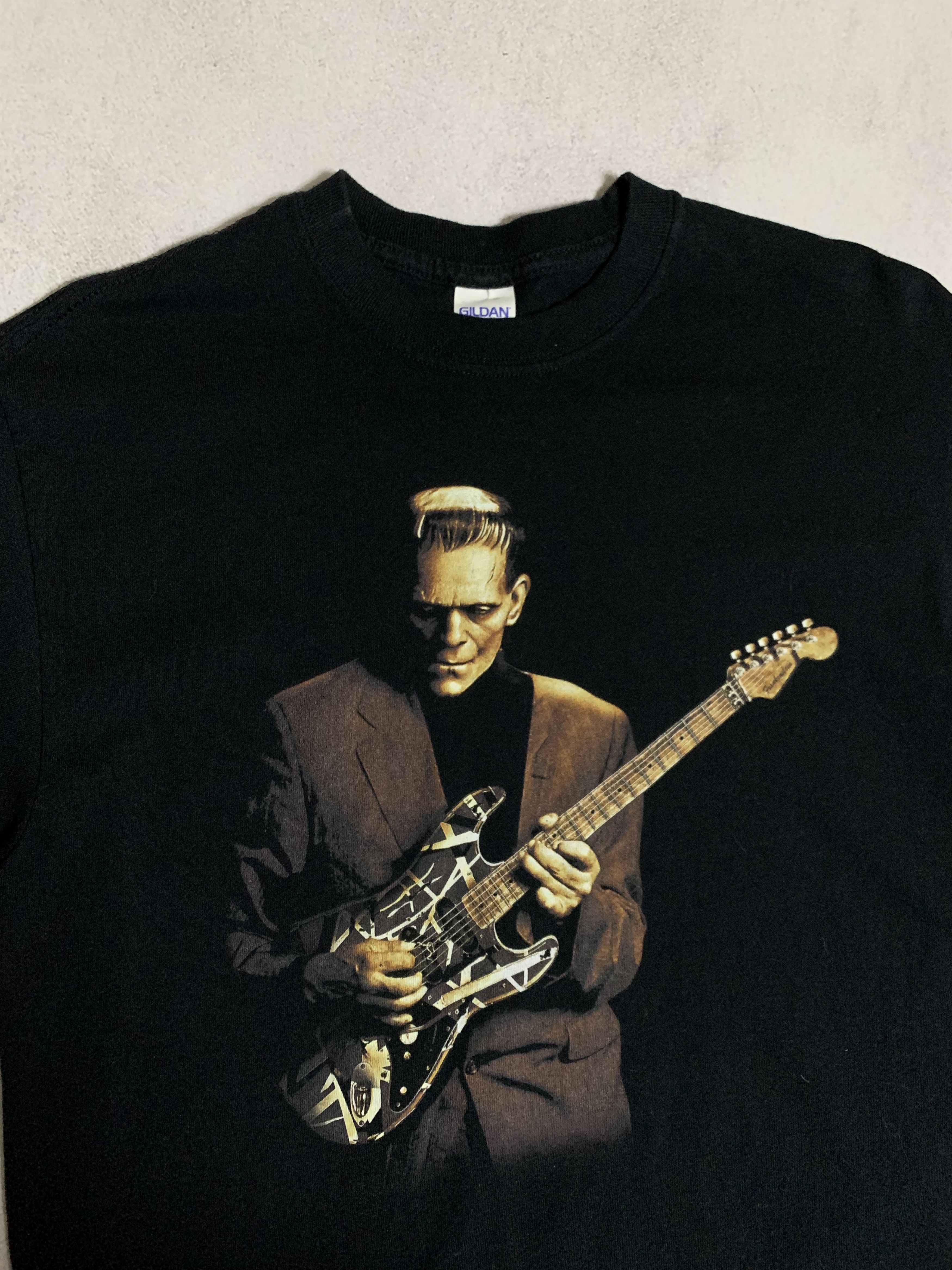 Band Tees × Vintage Vintage Frankenstein T Shirt Tee Big Logo Y2K 90s Size US M / EU 48-50 / 2 - 2 Thumbnail