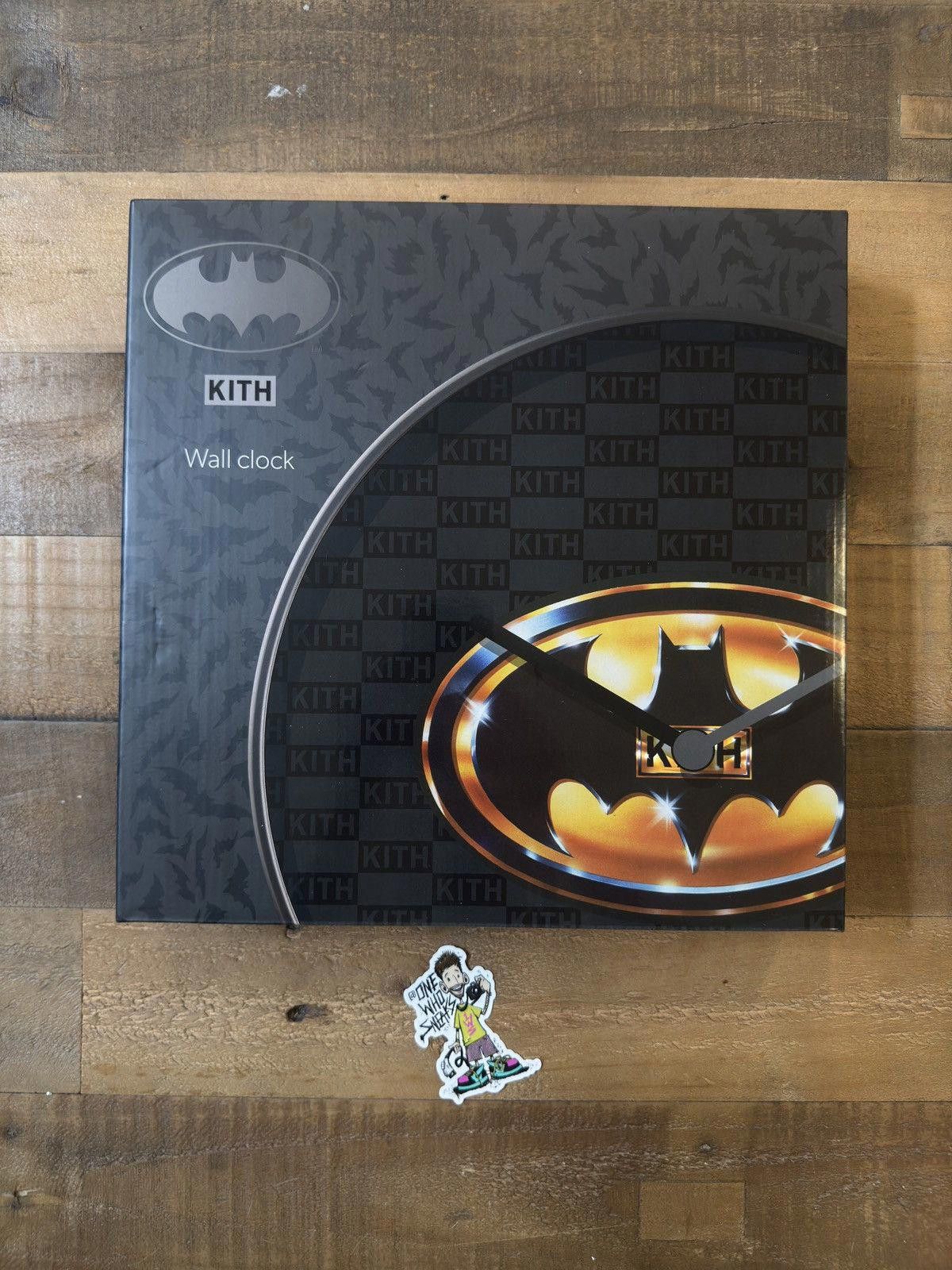 Kith Kith x Batman Logo Wall Clock Size ONE SIZE - 6 Thumbnail