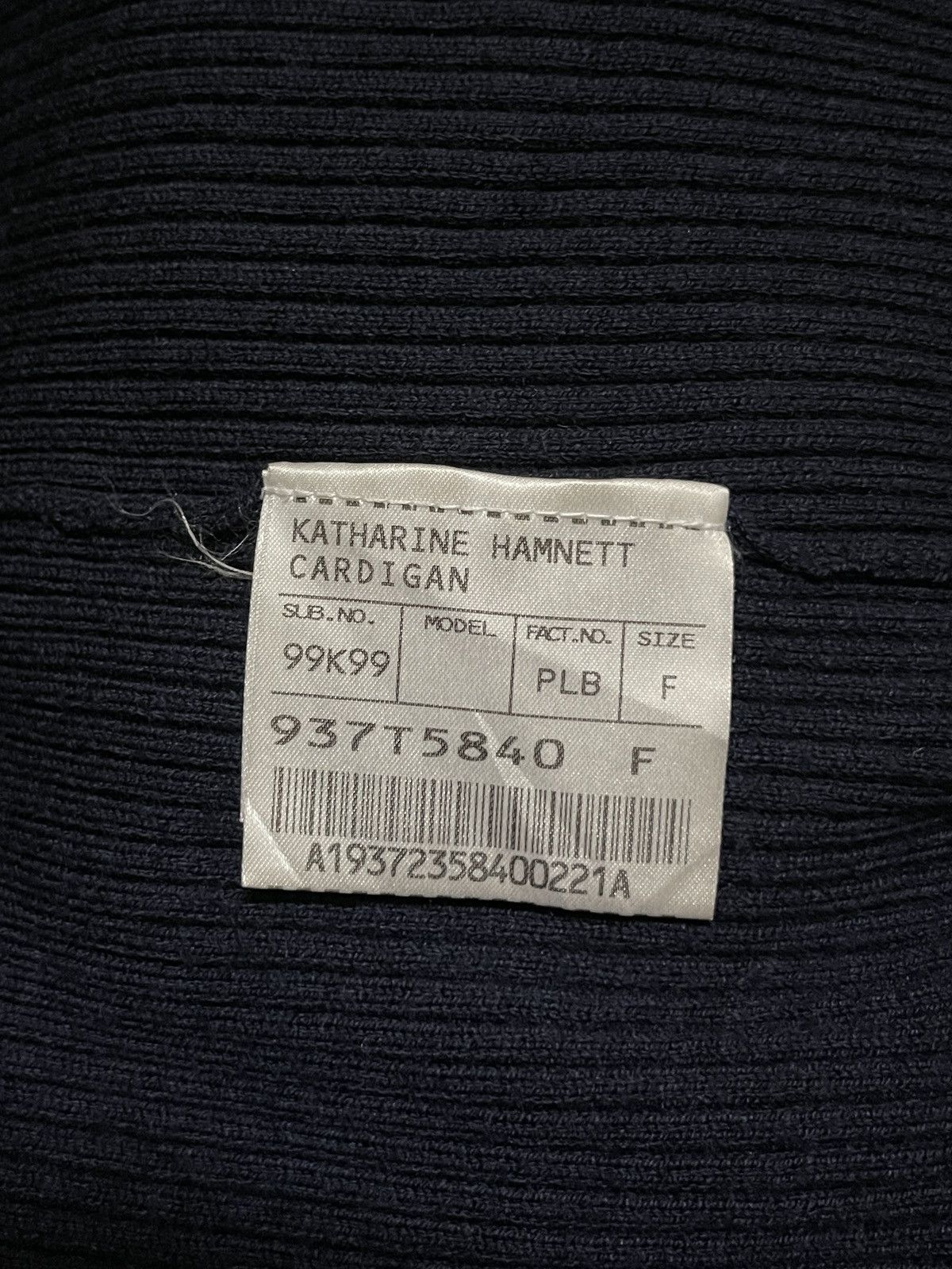 Japanese Brand × Katharine Hamnett London Katharine Hamnett Cardigan Bathrobe Size ONE SIZE - 17 Thumbnail