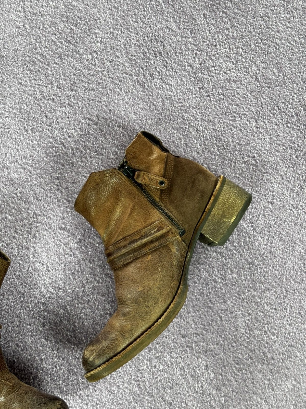 Timberland Vintage Timberland Avant Garde Leather Ankle Boots Size US 8.5 / IT 38.5 - 8 Thumbnail