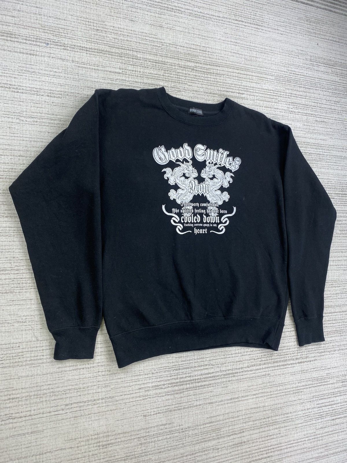 Dragonfly × Hysteric Glamour × Vintage Vintage Brave Cool Big Logo Dragonfly Japanese Sweatshirt Size US M / EU 48-50 / 2 - 3 Thumbnail