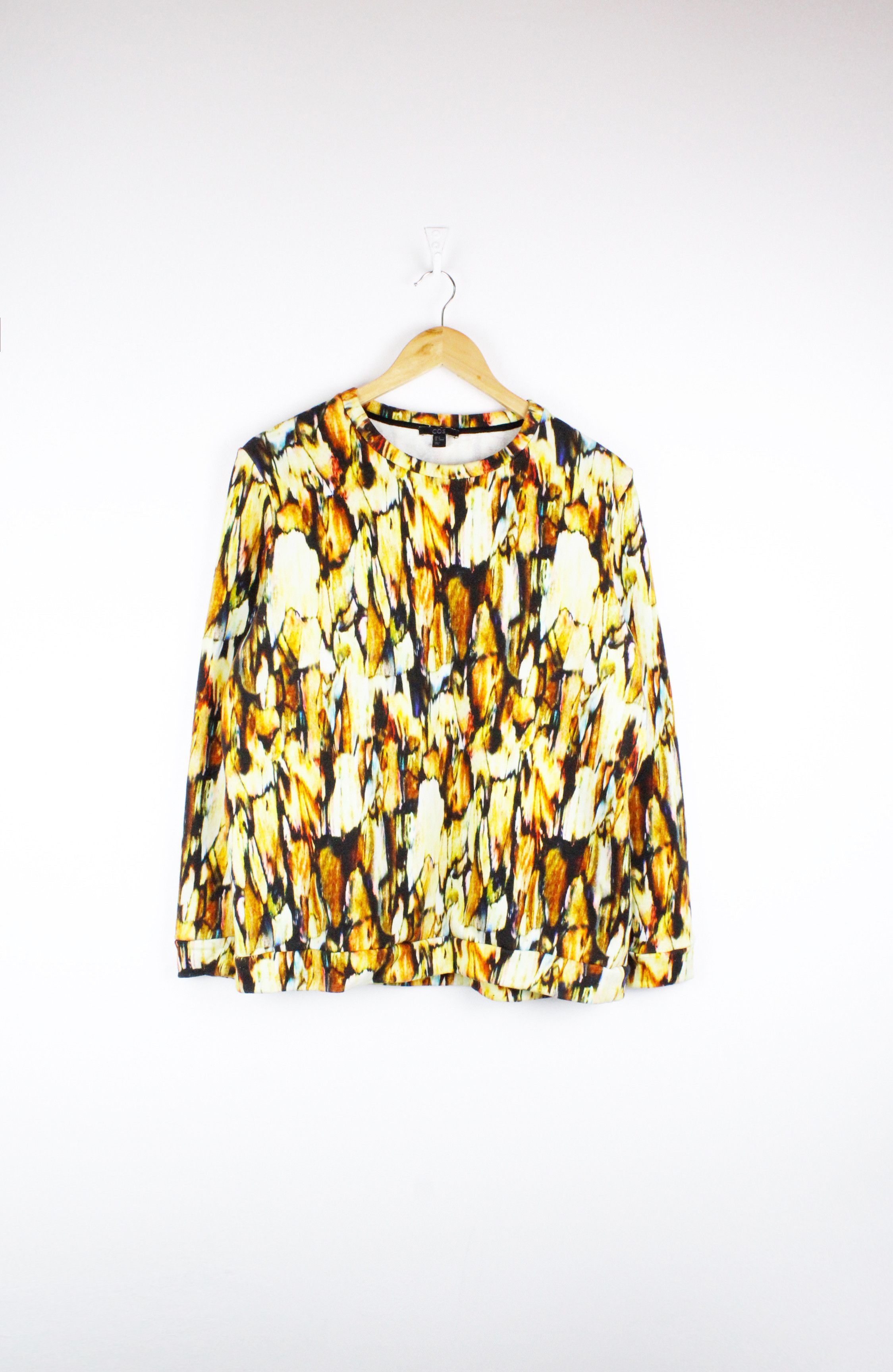 Cos × Realtree Womens COS Abstract Pattern Printed Poly-Cotton Sweatshirt Size M / US 6-8 / IT 42-44 - 1 Thumbnail