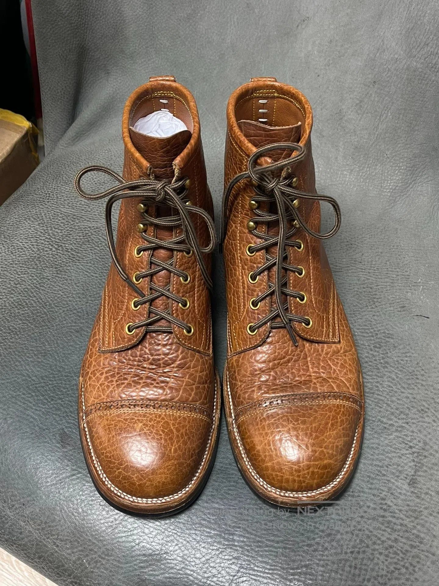 Iron Heart Iron Shoes Custom Leather Boots. Size US 9 / EU 42 - 1 Thumbnail