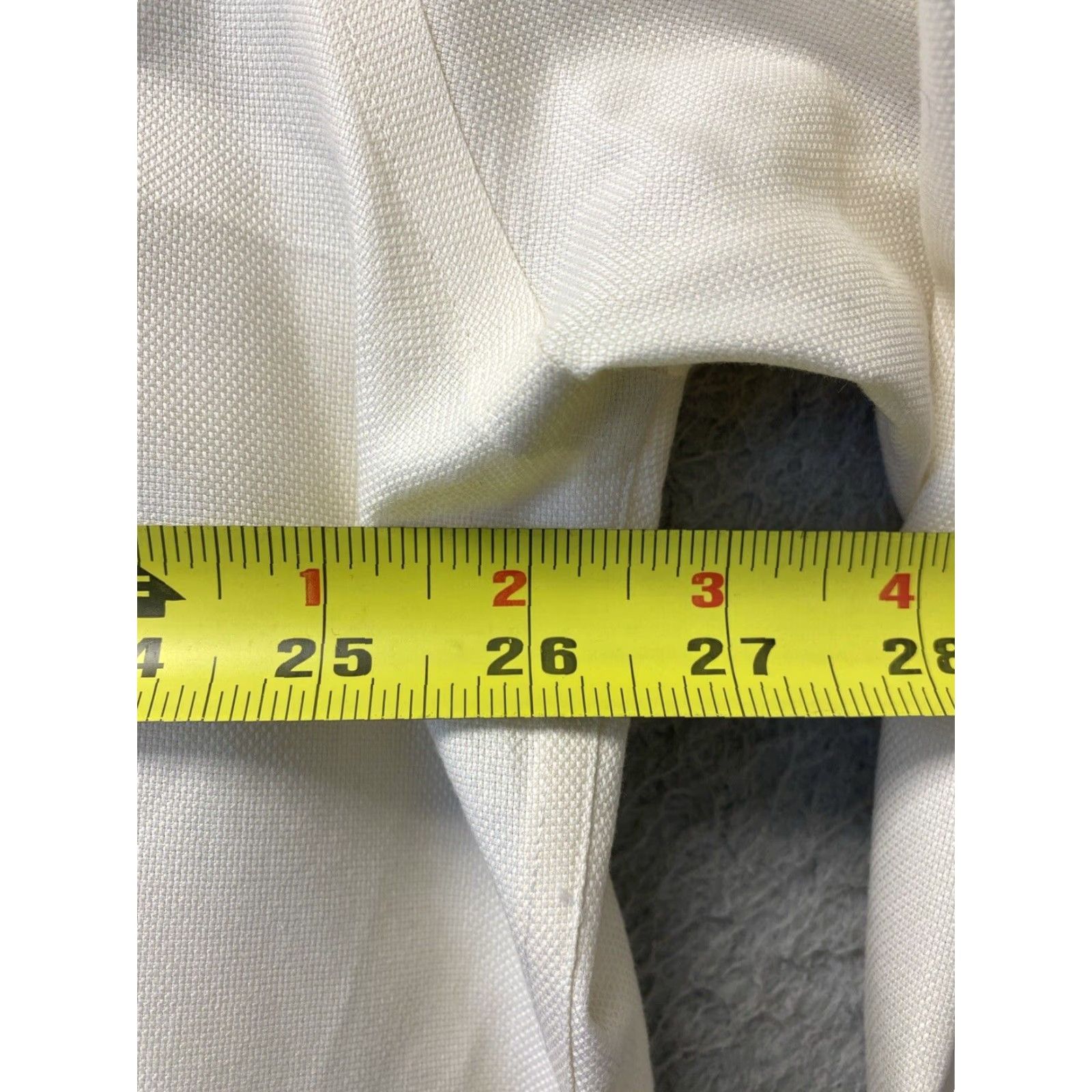 Pronto Uomo VINTAGE Pronto Uomo Dress Shirt Men Adult Long Sleeve 18 Yellow Non-Iron Slim Fit Size 48R - 6 Thumbnail