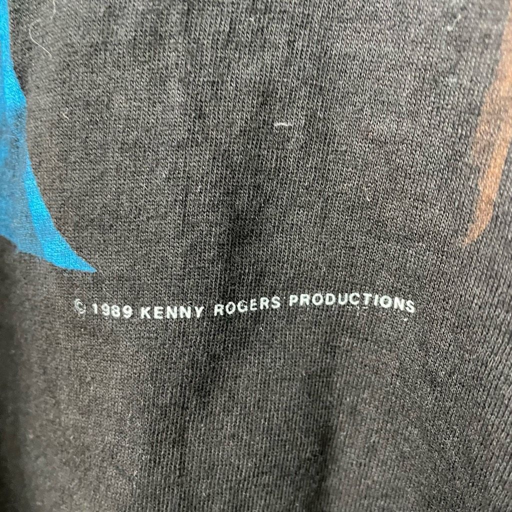 Vintage Vintage 80s 1989 Kenny Rogers Tshirt Hanes Single Stitch XL Size US XL / EU 56 / 4 - 4 Thumbnail