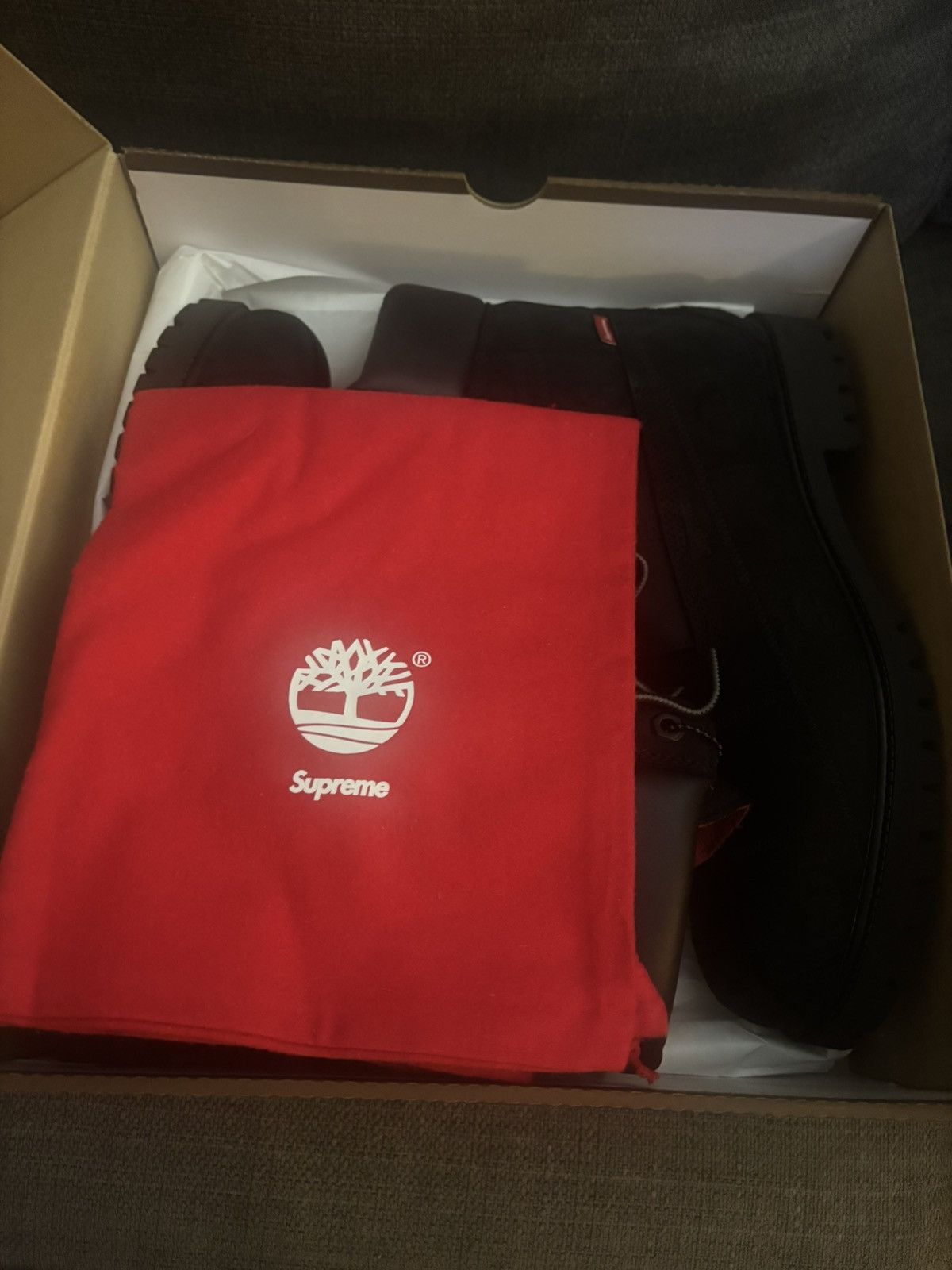 Supreme × Timberland Supreme patchwork boots Size US 12 / EU 45 - 6 Thumbnail