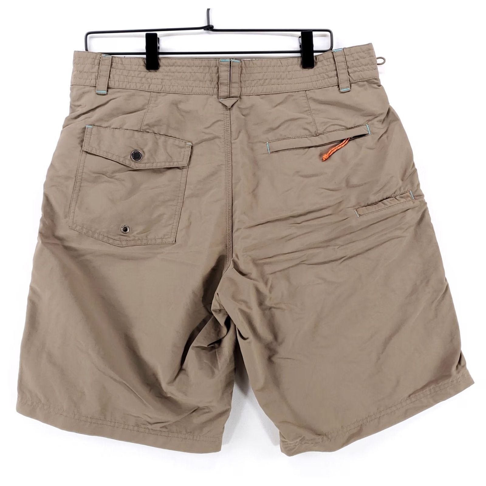 Vintage Howler Bros Hiking Shorts Brown 9.5 Inseam Mens 35 Beige 34 (35 Actual) Size US 35 - 6 Thumbnail