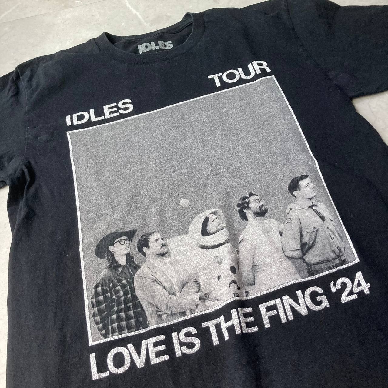 Rap Tees Idles Punk Rock Post Hardcore Noise Band Tour Tee Size US L / EU 52-54 / 3 - 2 Thumbnail