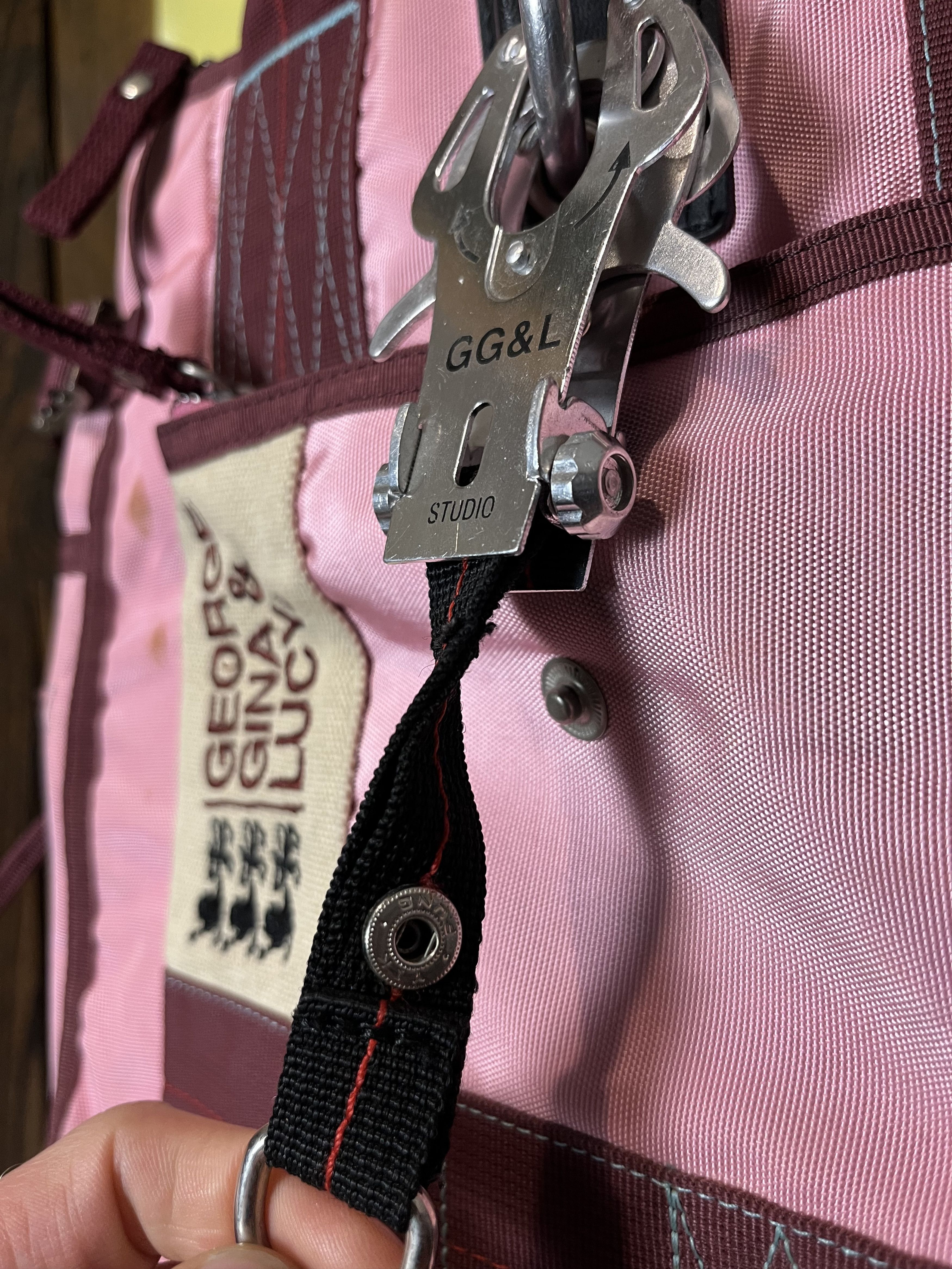 Japanese Brand × Vintage George Gina & Lucy Little Sushi Pink GGL Bags y2k Size ONE SIZE - 4 Thumbnail