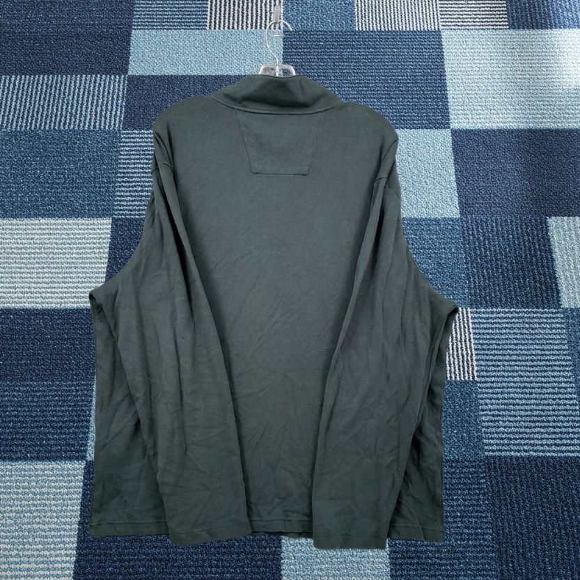 Nautica Nautica Mens Sweater Slim 2XL Green 1/4 Zip Mock Neck Pullover Long Sleeve Knit Shirt Size US XXL / EU 58 / 5 - 1 Thumbnail