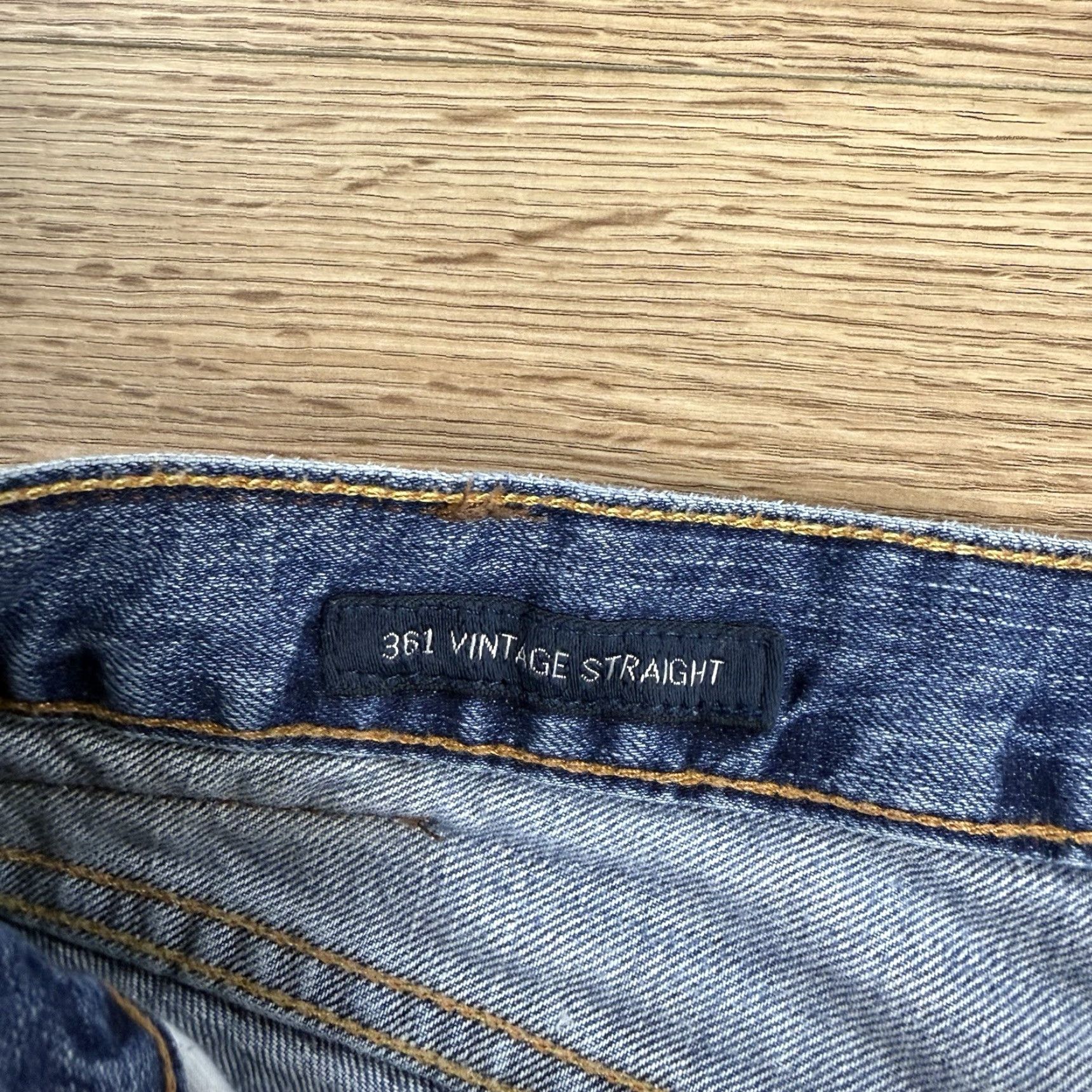 Lucky Brand VINTAGE Lucky Brand Jeans Men 36x30 Blue Medium Wash Straight Denim 90s Mens Straight Denim Jeans Size US 36 / EU 52 - 3 Thumbnail