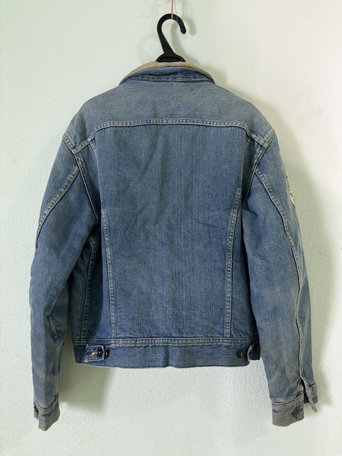 LEE STORM RIDER BLANKET LINED DENIM JACKET 1970S MADE IN USA