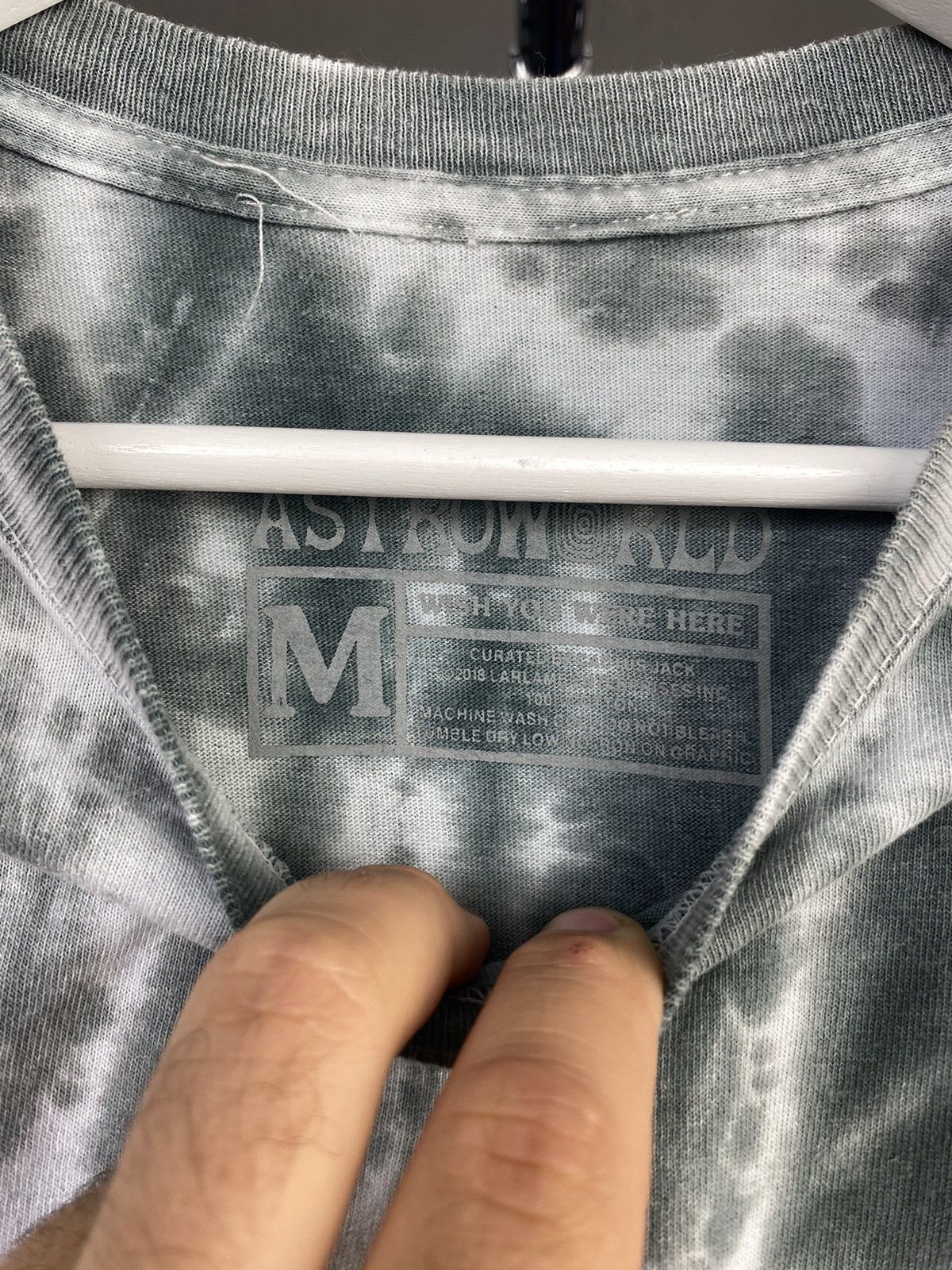 Travis Scott Travis Scott Shirt Astroworld Tour No Bystanders Tie Dye Tee Size US M / EU 48-50 / 2 - 4 Thumbnail