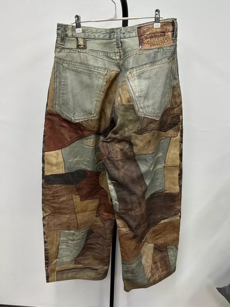 Acne Studios acne studios Trompe l 'oeil inkjet print jeans 2504-Nextarr Size US 32 / EU 48 - 2 Thumbnail