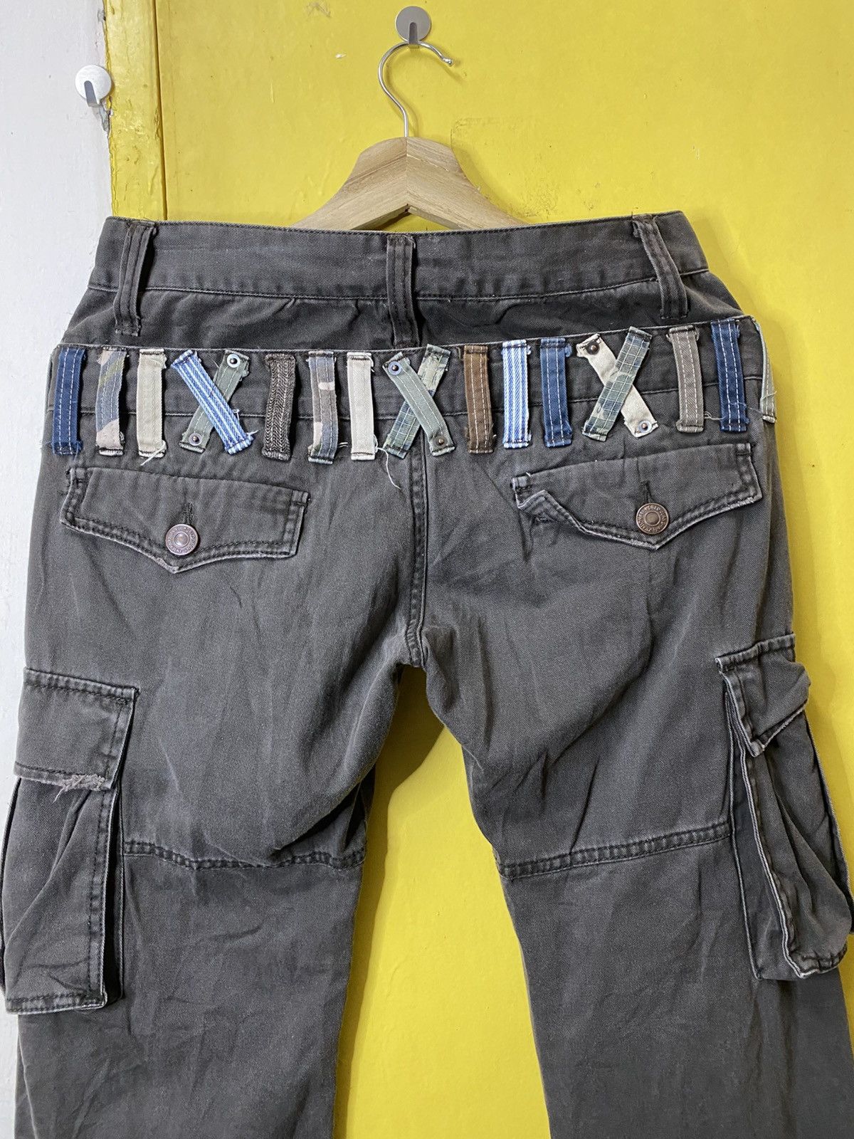 Other Vintage Dominate Double Waist Cargo Pants Size US 29 - 3 Thumbnail