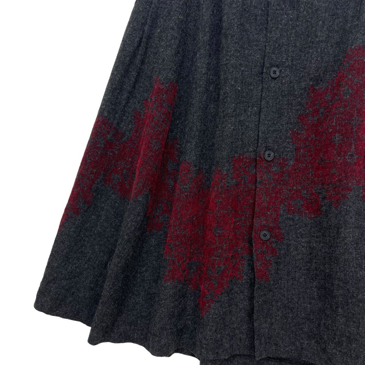 Yohji Yamamoto Plantation Skirt Made In Japan Size 28" / US 6 / IT 42 - 4 Thumbnail