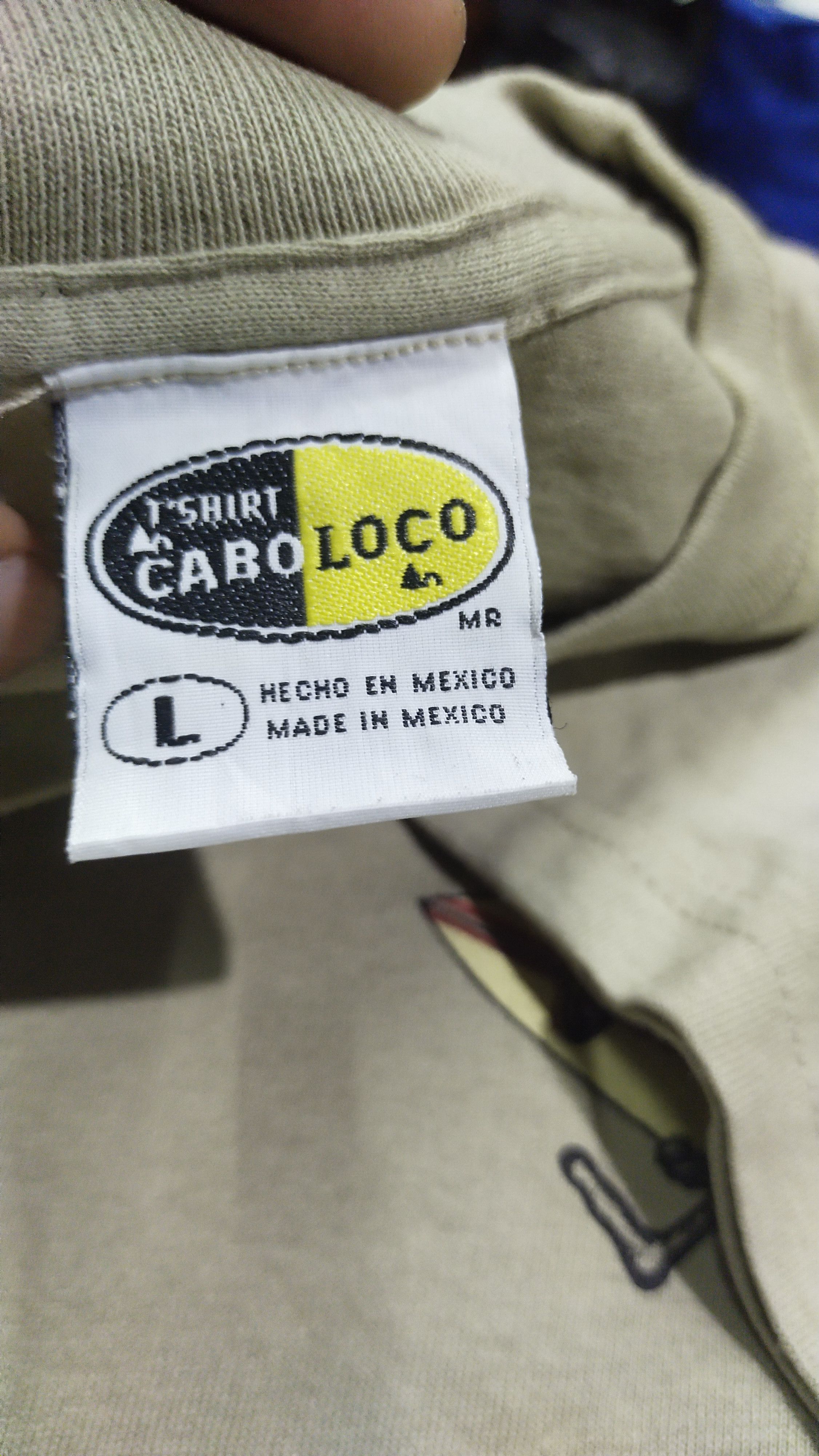 Vintage Vtg Cabo Loco Surf Tshirts Size US L / EU 52-54 / 3 - 5 Thumbnail