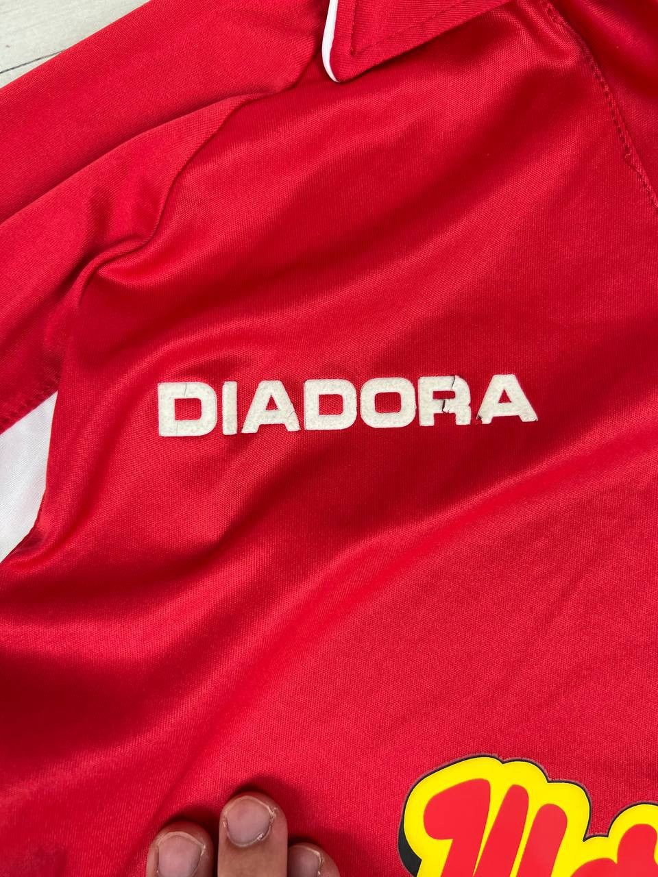Diadora Crewe Alexandra 2005 2006 Home Shirt Long Sleeve Jersey Size US XL / EU 56 / 4 - 7 Thumbnail